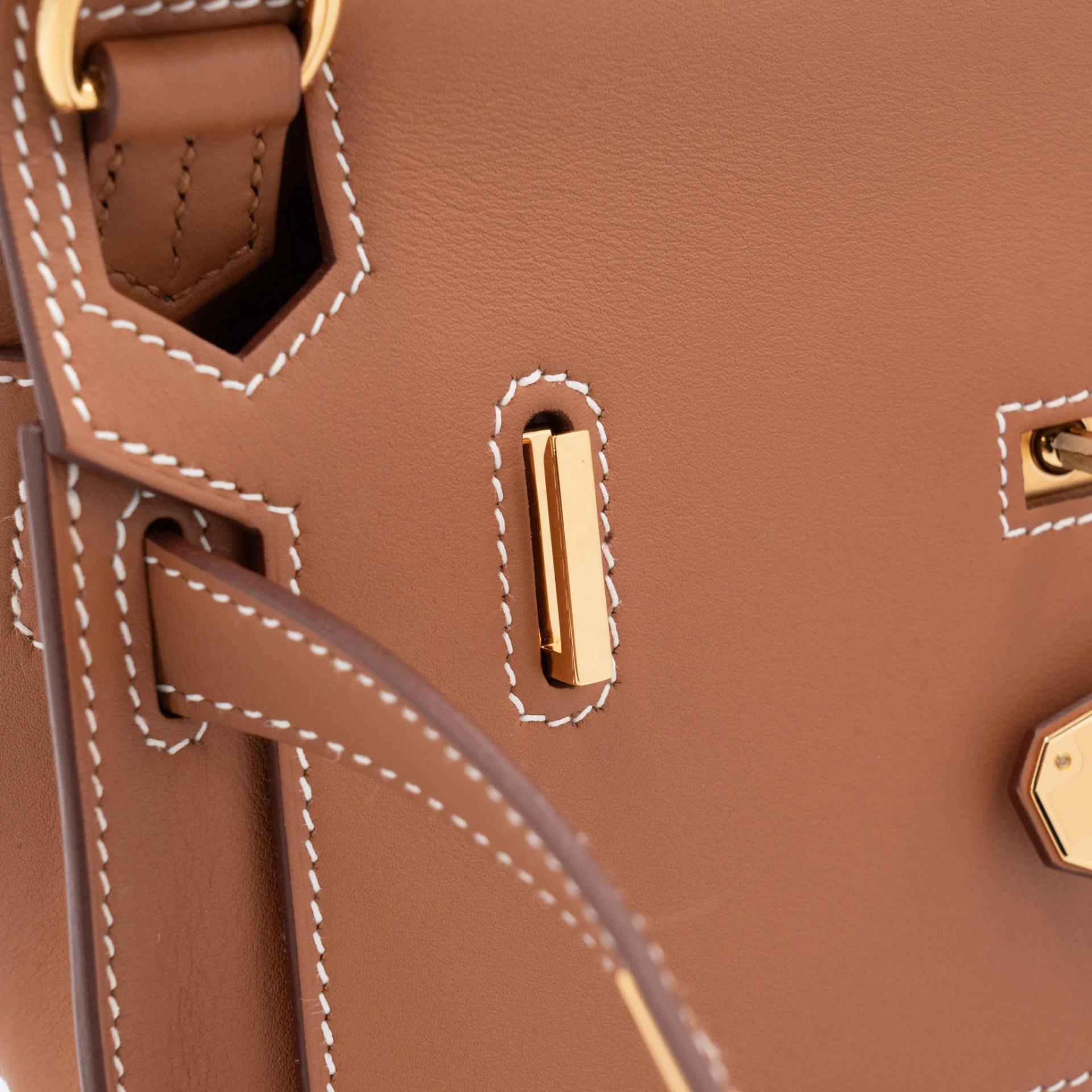 ランク SA HERMÈS エルメス ジプシエールミニ ゴールド (37) スイフト ゴールド金具 W刻印 (2024) - 17