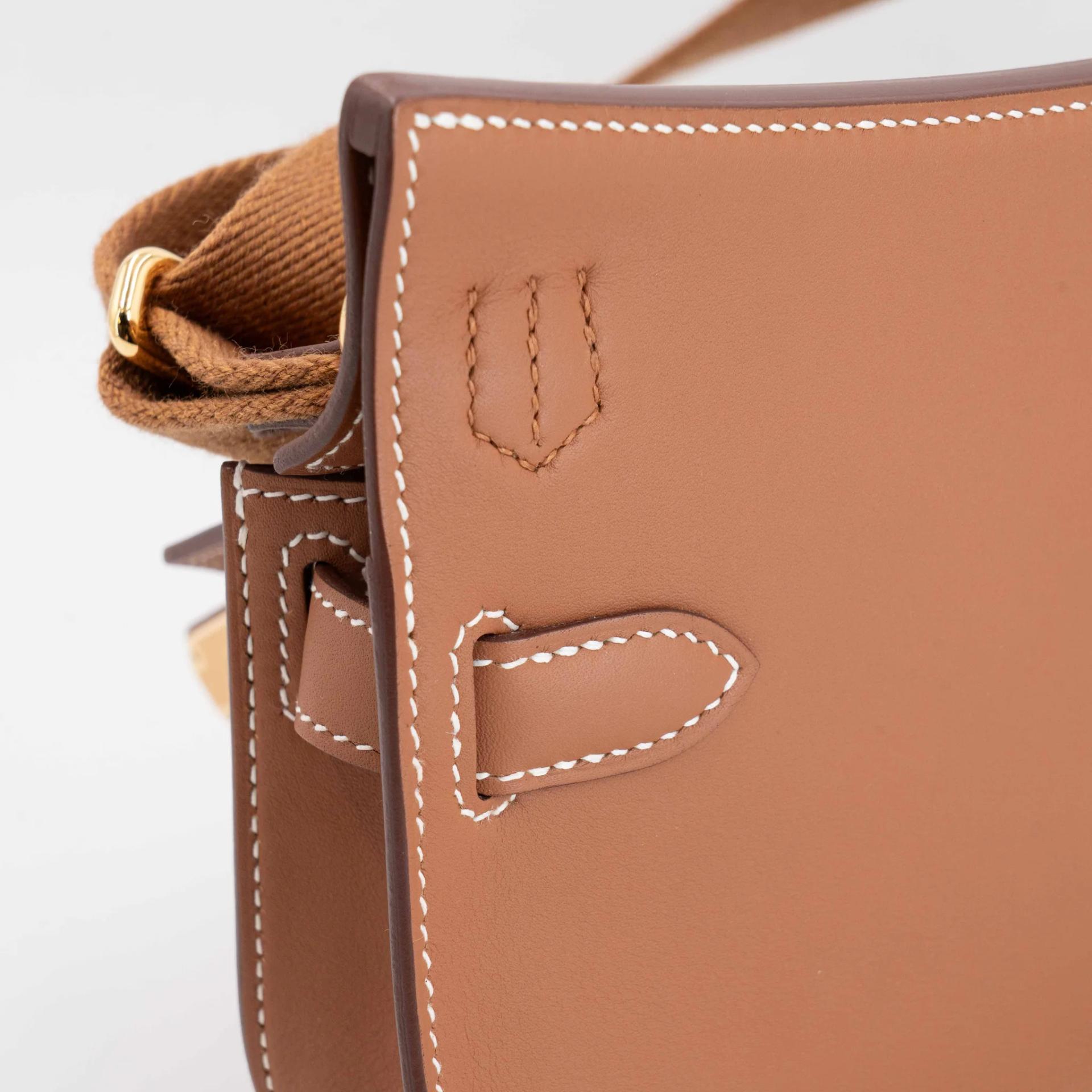 ランク SA HERMÈS エルメス ジプシエールミニ ゴールド (37) スイフト ゴールド金具 W刻印 (2024) - 26