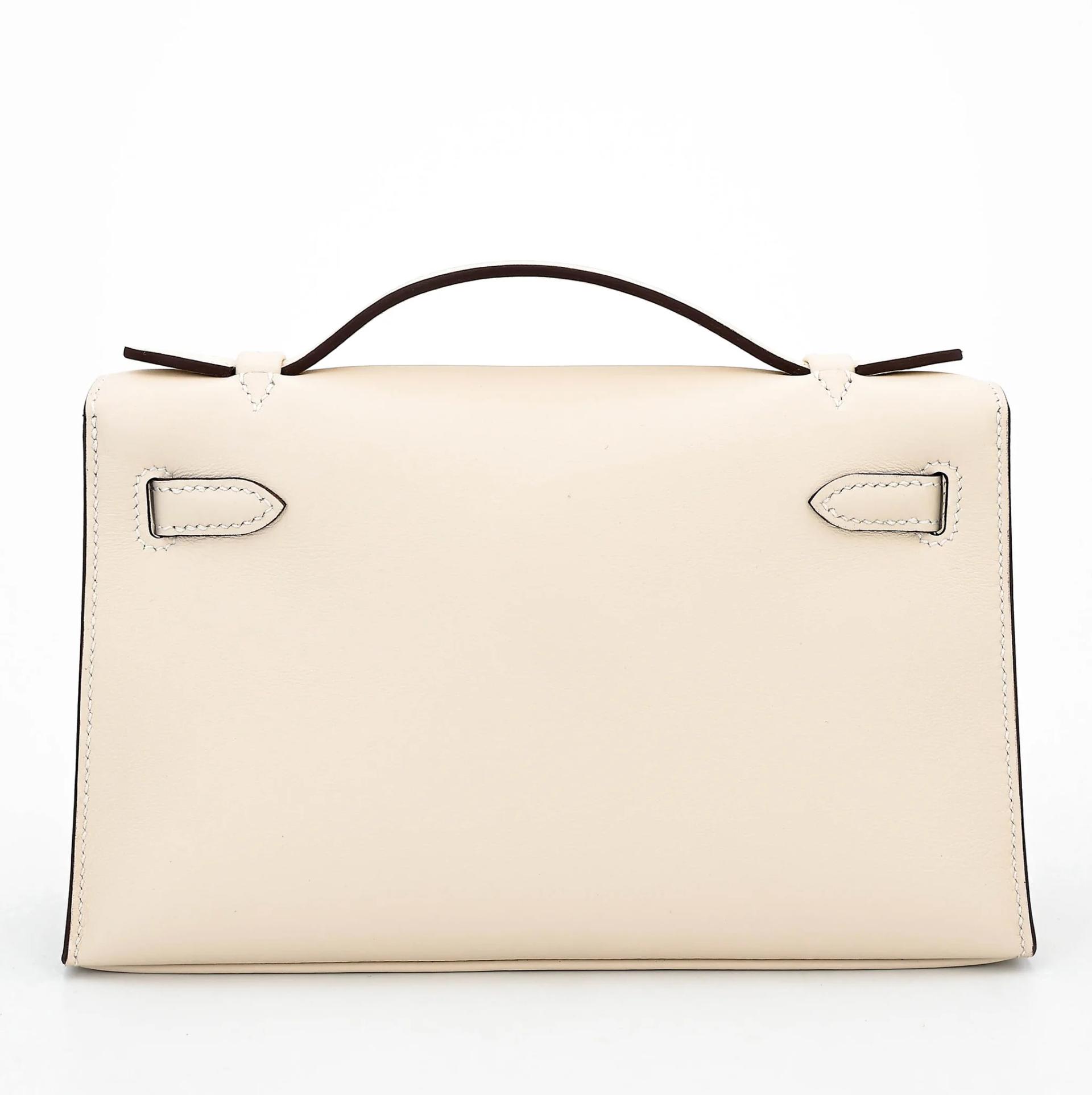 ランク N 新品 HERMÈS エルメス ポシェットケリー ナタ (I2) スイフト シルバー金具 G刻印 (2026) - 2