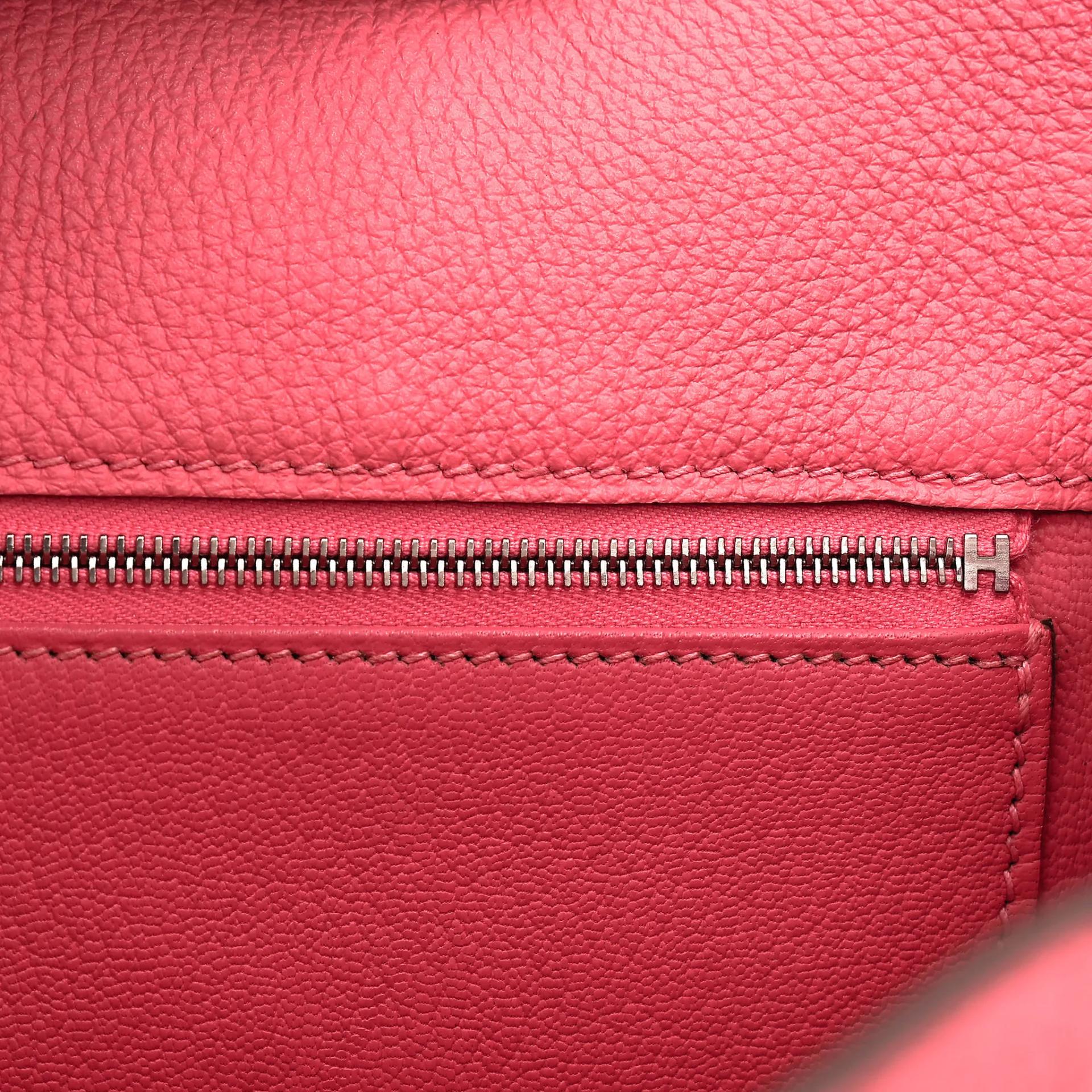 ランク A HERMÈS エルメス ソーケリー26 ピンク (5P) トゴ シルバー金具 □Q刻印 (2013) - 18
