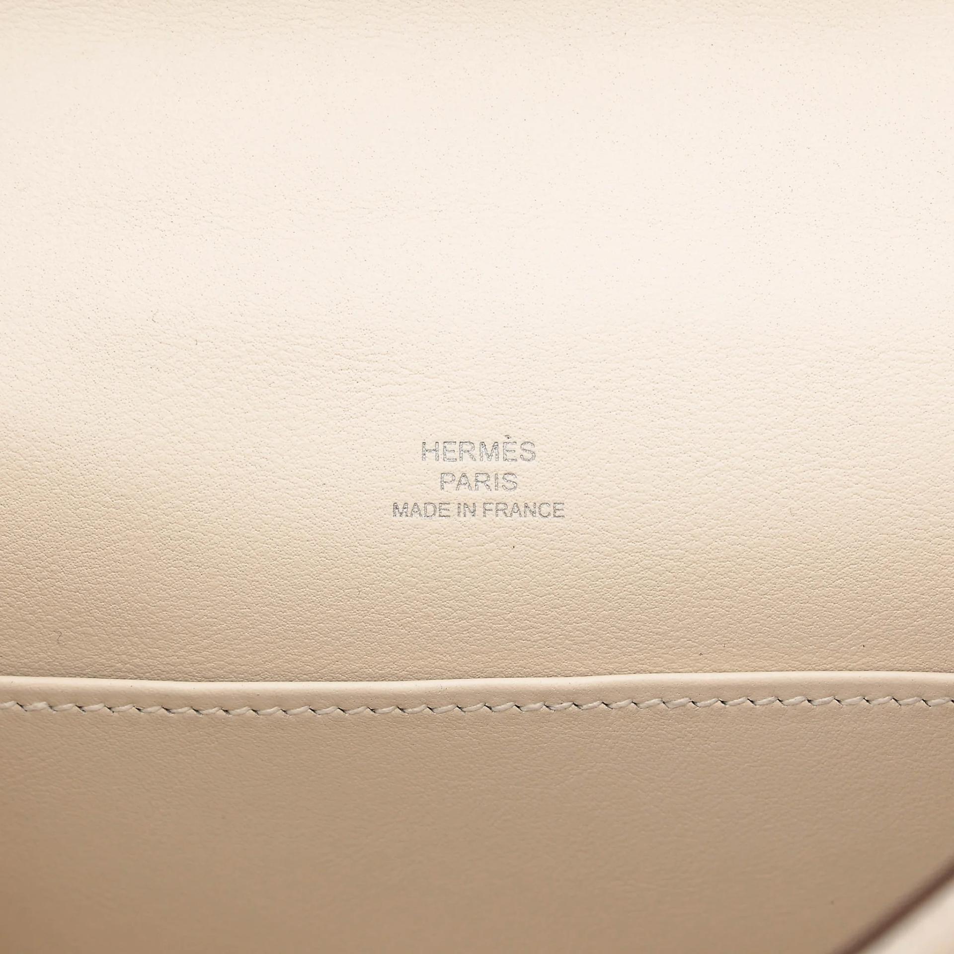 ランク N 新品 HERMÈS エルメス ポシェットケリー ナタ (I2) スイフト シルバー金具 G刻印 (2026) - 14