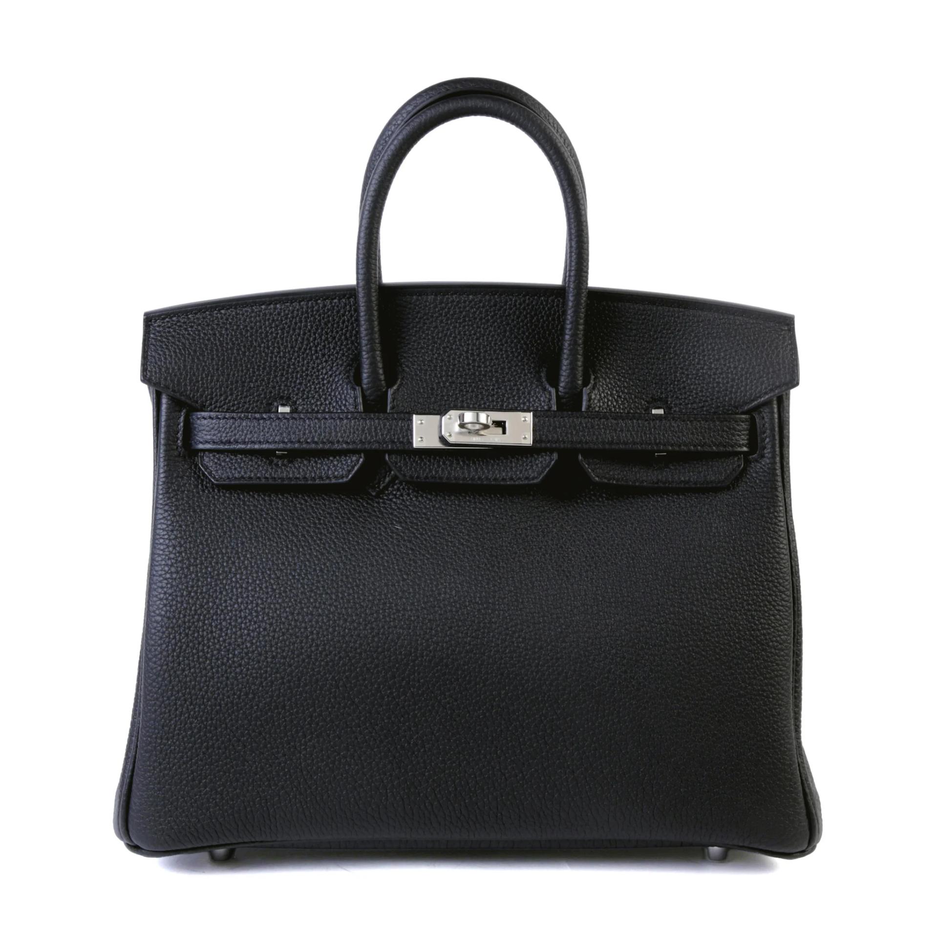 Brand New ( Rank N ) HERMÈS Birkin 25 Noir (89) Togo Palladium hardware G (2026) - 1