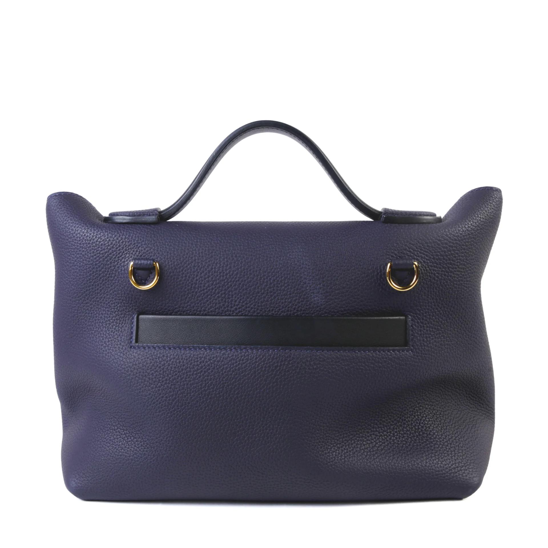 ランク A HERMÈS エルメス ヴァンキャトル 29 ブルーニュイ (2Z) ブラック (89) トゴ スイフト ゴールド金具 C刻印 (2018) - 2