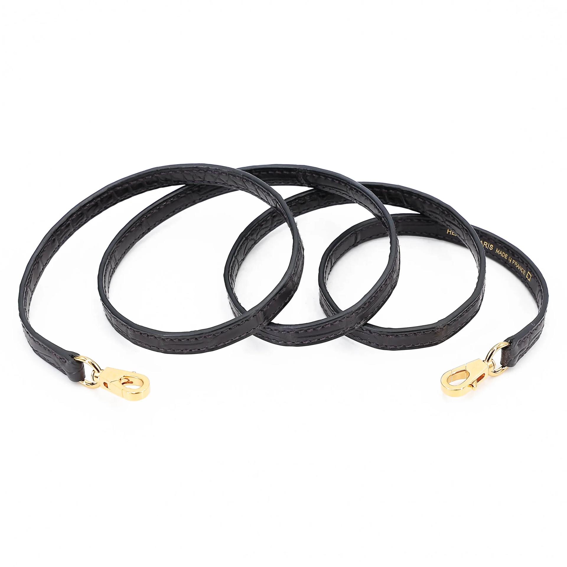 Very Good ( Rank A) HERMÈS Mini Kelly II Prunoir (3W) Matte Alligator Gold hardware Z (2021) - 19