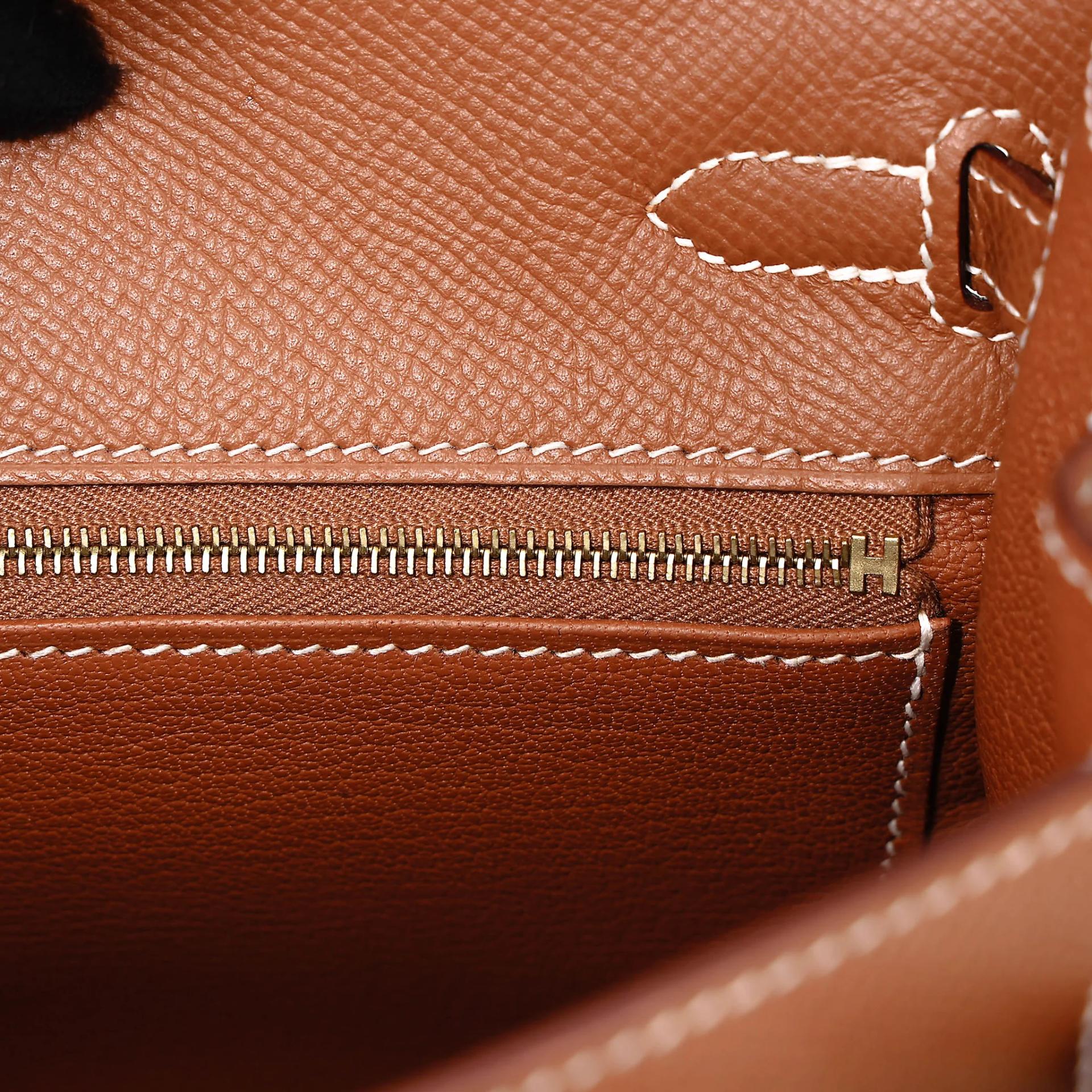 ランク SA HERMÈS エルメス ケリー25 セリエ ゴールド (37) エプソン ゴールド金具 Z刻印 (2021) - 22