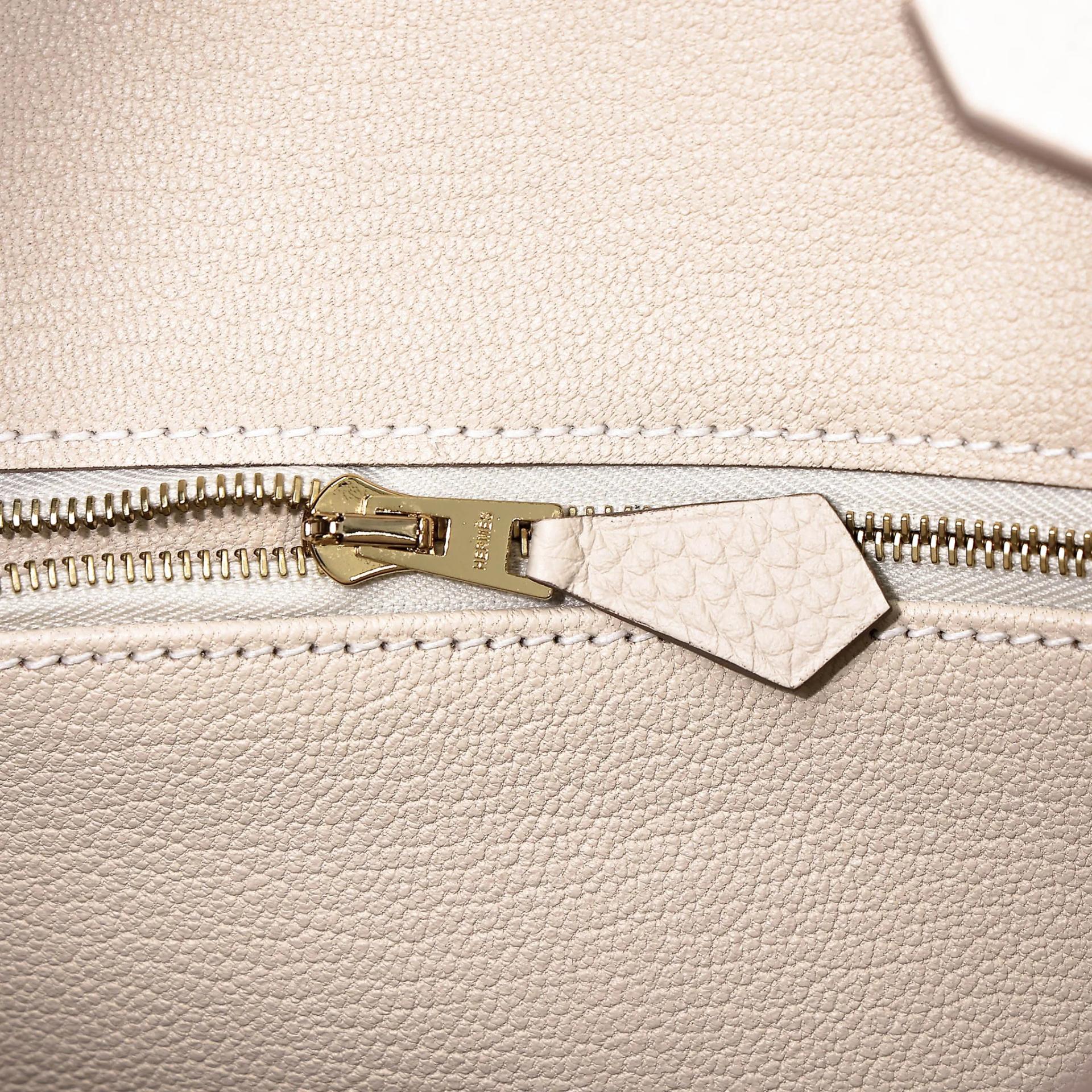 ランク N 新品 HERMÈS エルメス バーキン25 クレ (10) トゴ ゴールド金具 G刻印 (2026) - 11