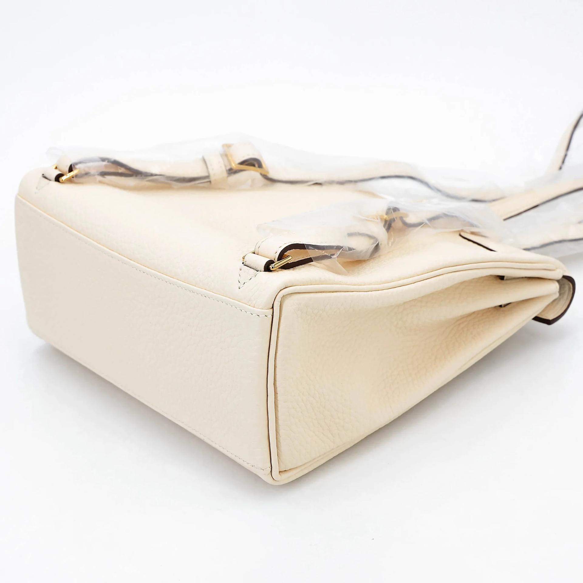 ランク NS 未使用品 HERMÈS エルメス ケリーアド PM ナタ (I2) トリヨン ゴールド金具 Y刻印 (2020) - 8