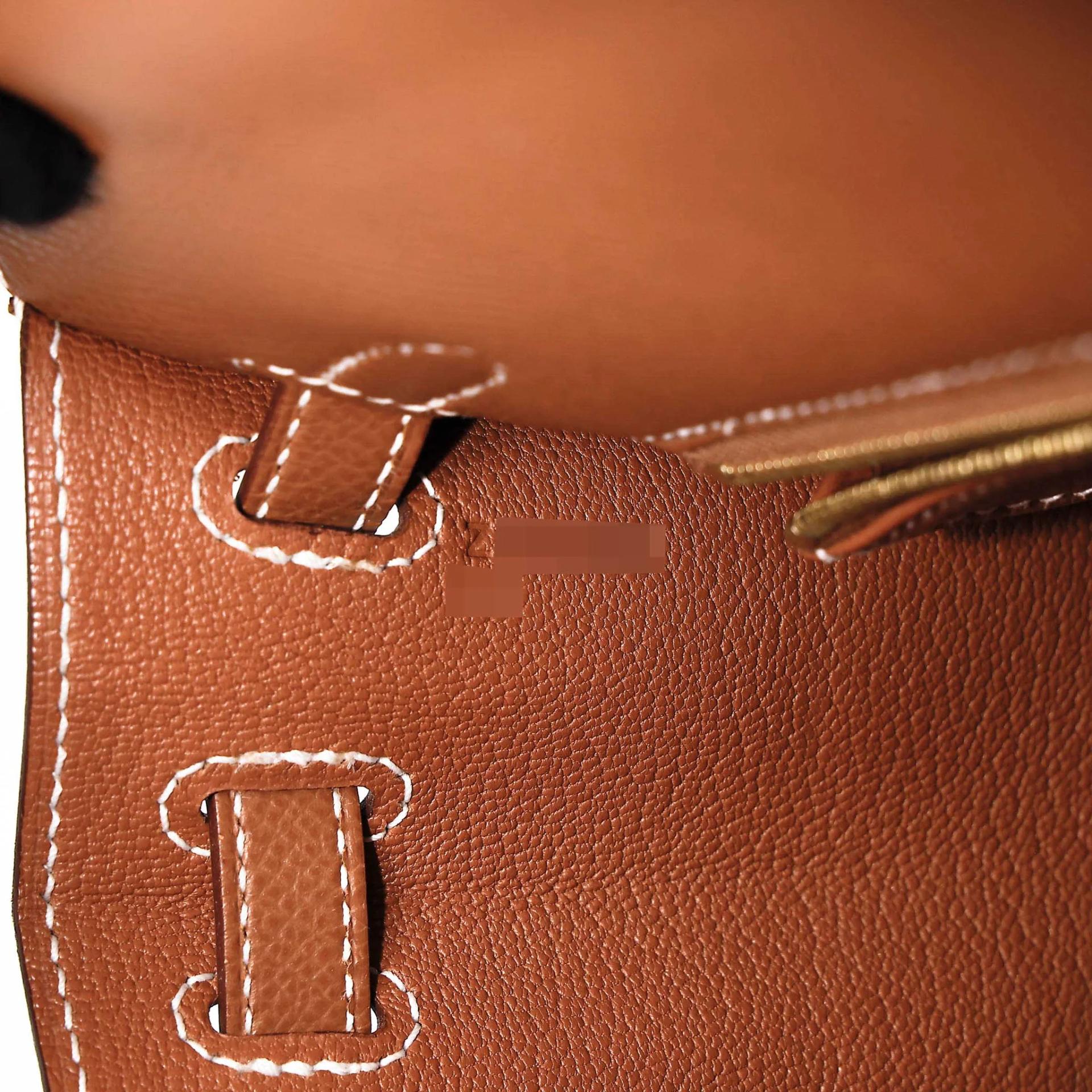 ランク SA HERMÈS エルメス ケリー25 セリエ ゴールド (37) エプソン ゴールド金具 Z刻印 (2021) - 23
