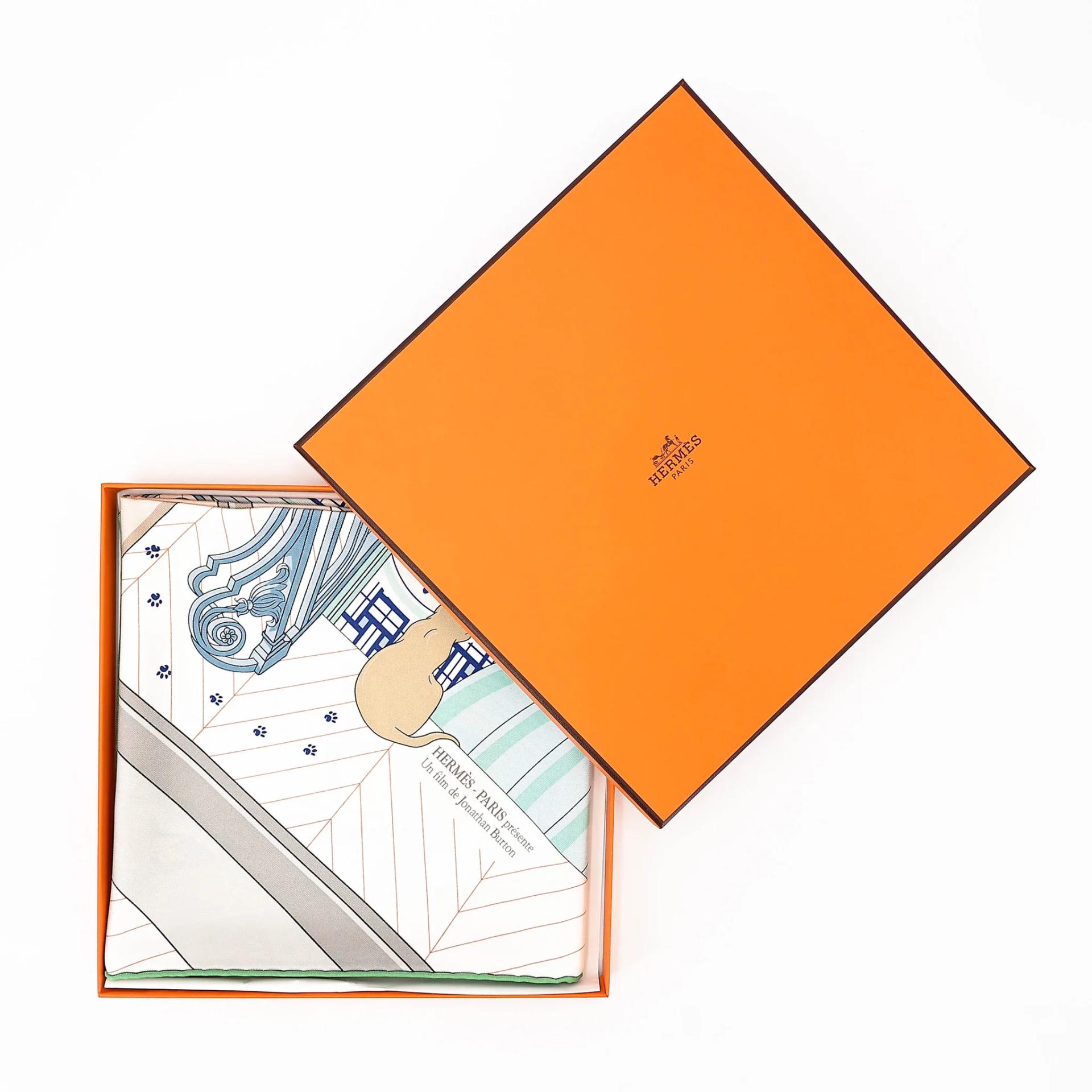 ランク N 新品 HERMÈS エルメス カレ90 マルチカラー シルク - 7