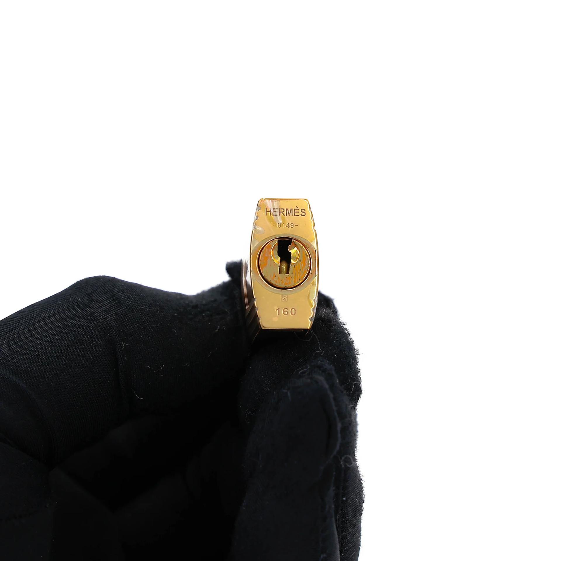ランク SA HERMÈS エルメス バーキン25 エタン (8F) トゴ ピンクゴールド金具 D刻印 (2019) - 18