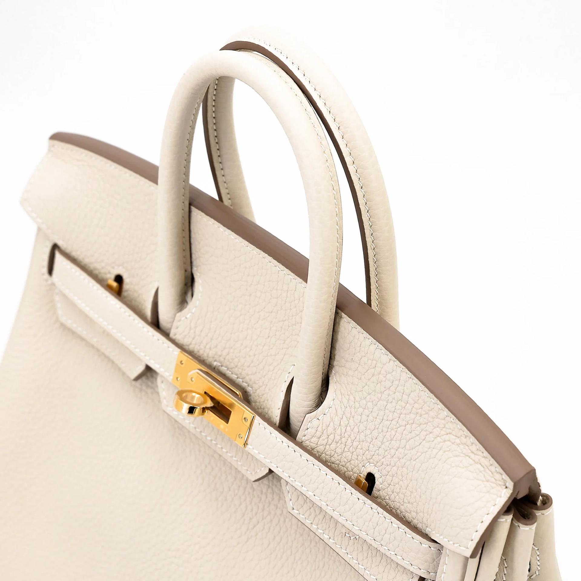 ランク N 新品 HERMÈS エルメス バーキン25 クレ (10) トゴ ゴールド金具 G刻印 (2026) - 3