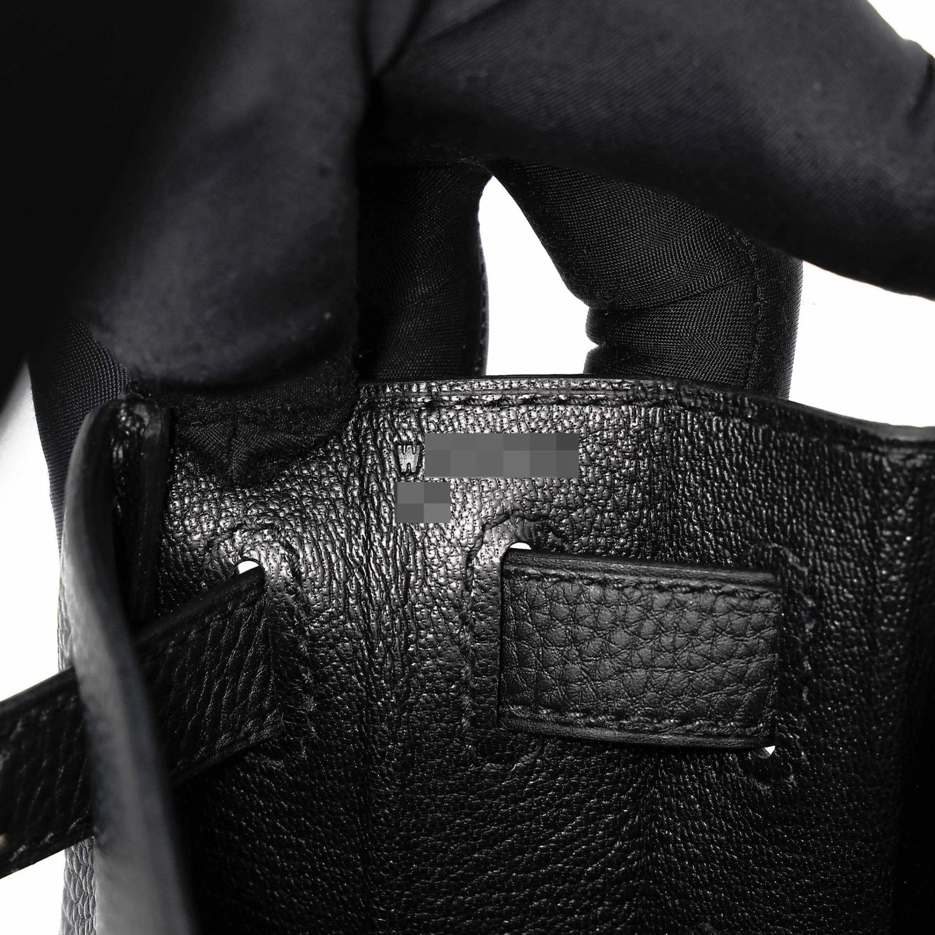 ランク NS 未使用品 HERMÈS エルメス ケリー28 ブラック (89) トゴ シルバー金具 W刻印 (2024) - 17
