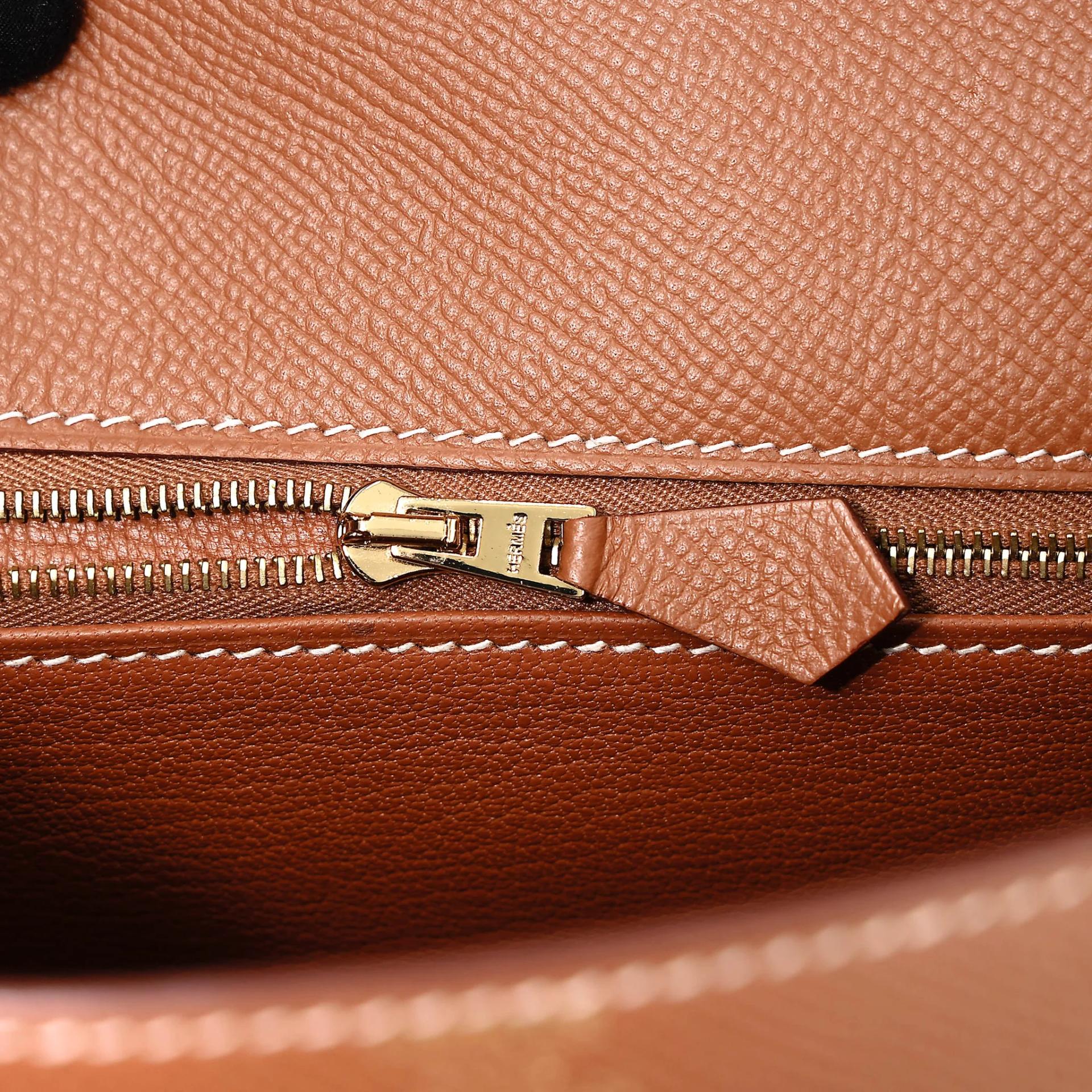 ランク SA HERMÈS エルメス ケリー25 セリエ ゴールド (37) エプソン ゴールド金具 Z刻印 (2021) - 21