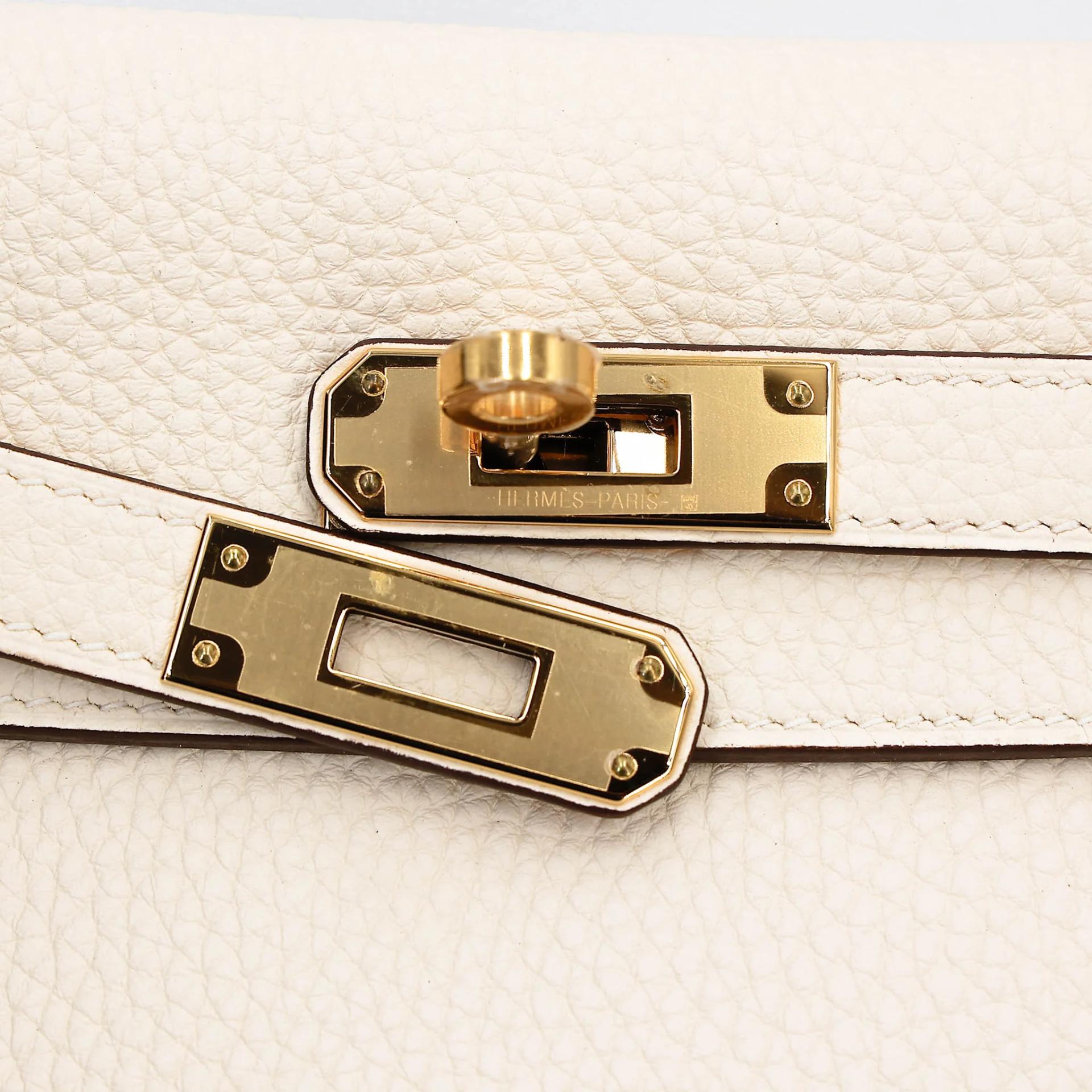 ランク NS 未使用品 HERMÈS エルメス ケリーアド PM ナタ (I2) トリヨン ゴールド金具 Y刻印 (2020) - 10