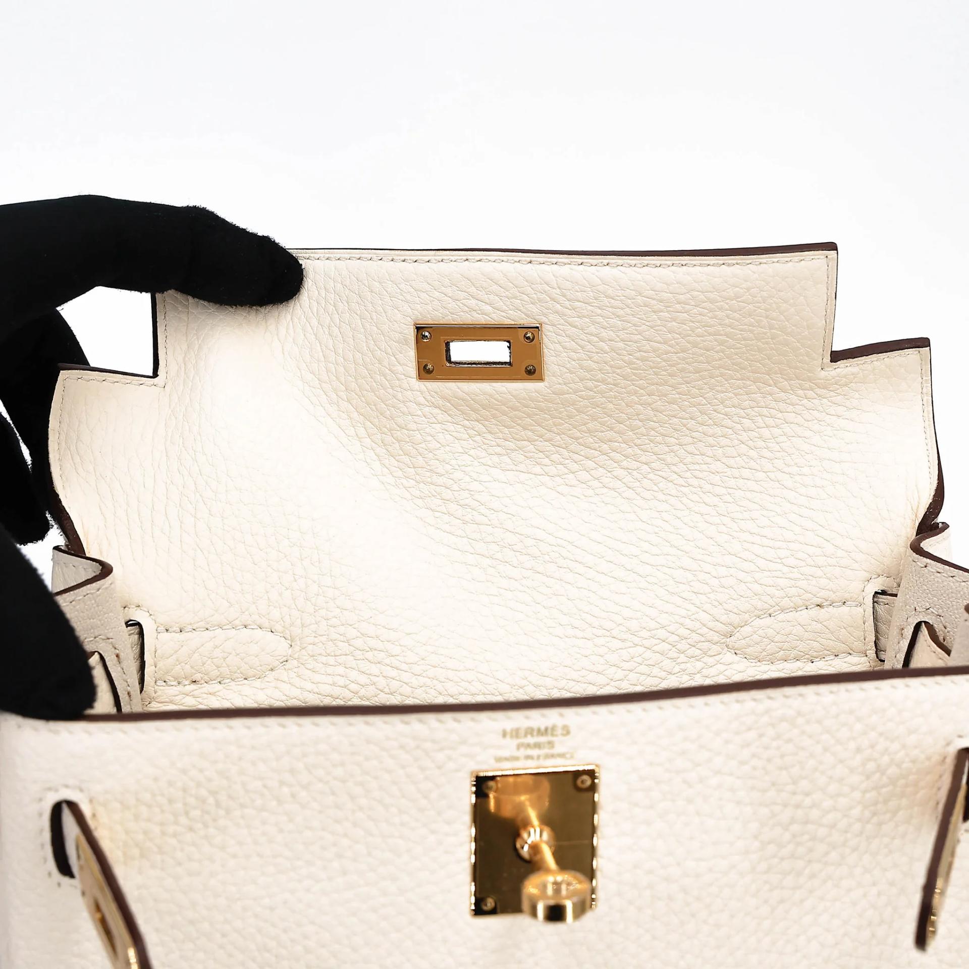 ランク NS 未使用品 HERMÈS エルメス ケリーアド PM ナタ (I2) トリヨン ゴールド金具 Y刻印 (2020) - 16