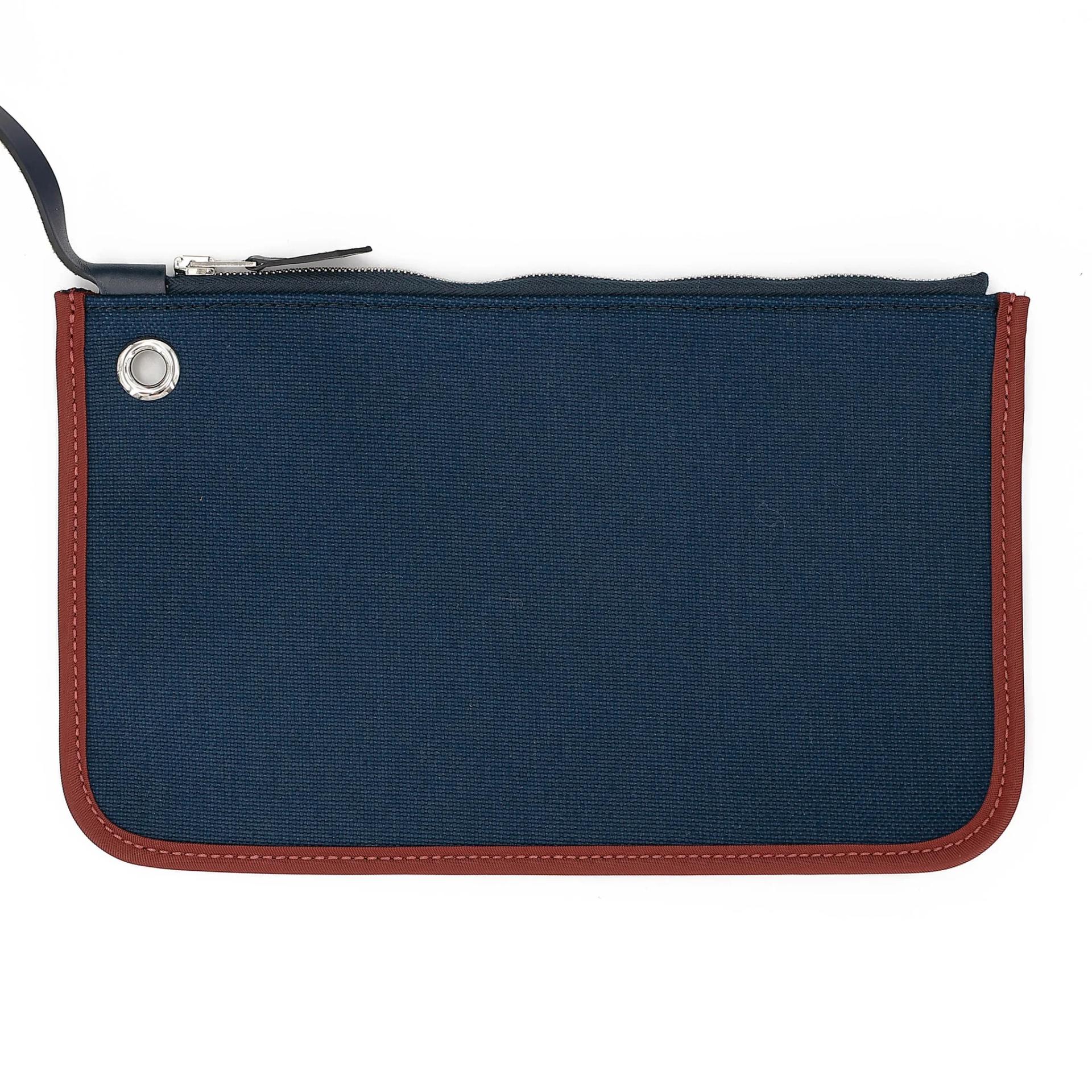Very Good ( Rank A) HERMÈS Herbag PM Blue Marine (78) Rouge H (55) Vache Hunter Palladium hardware T (2015) - 21
