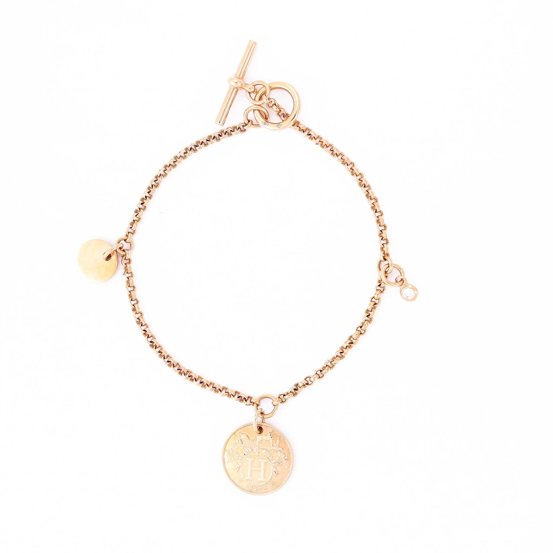 Exlibris Bracelet PM SH Rose Gold