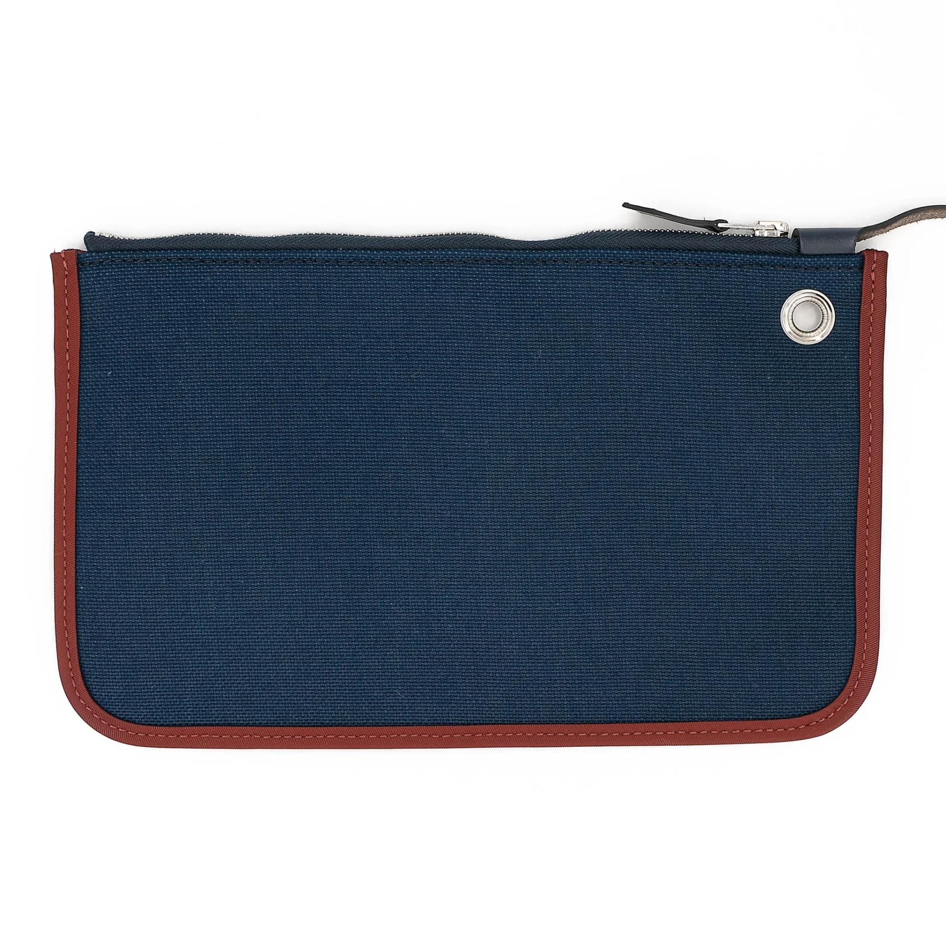 Very Good ( Rank A) HERMÈS Herbag PM Blue Marine (78) Rouge H (55) Vache Hunter Palladium hardware T (2015) - 22