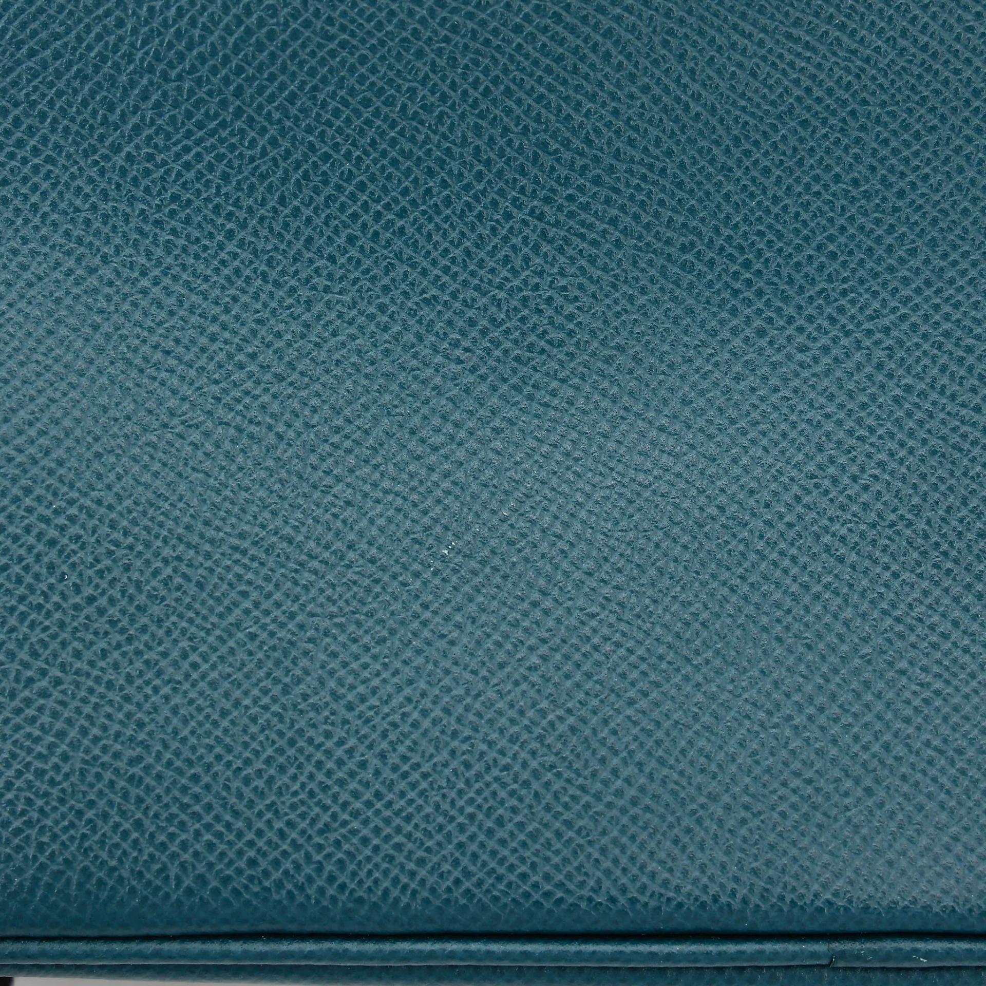 Very Good ( Rank A) HERMÈS Birkin 30 Colvert (1P) Epsom Palladium hardware T (2015) - 12