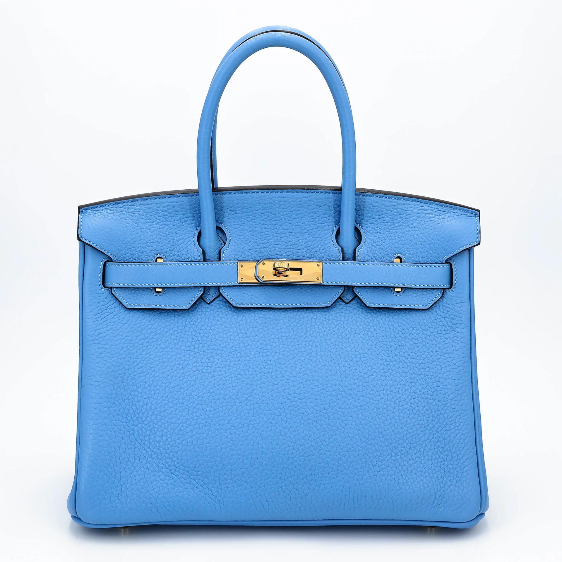 Birkin 30 Bleu Paradis (2T)