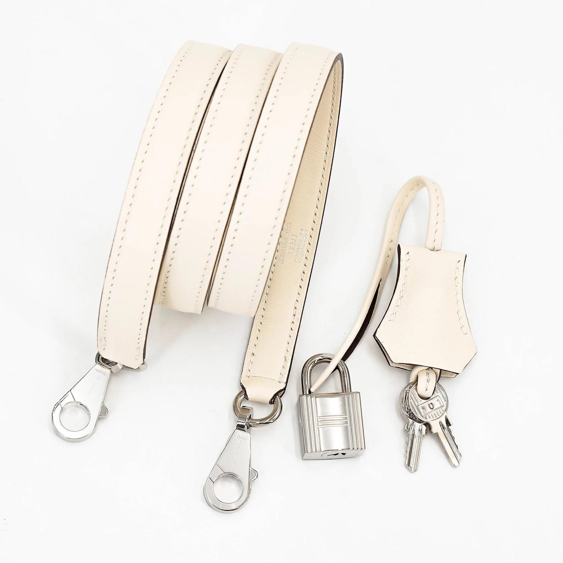 Excellent ( Rank SA ) HERMÈS Kelly 25 Nata (I2) Swift Palladium hardware Z (2021) - 27