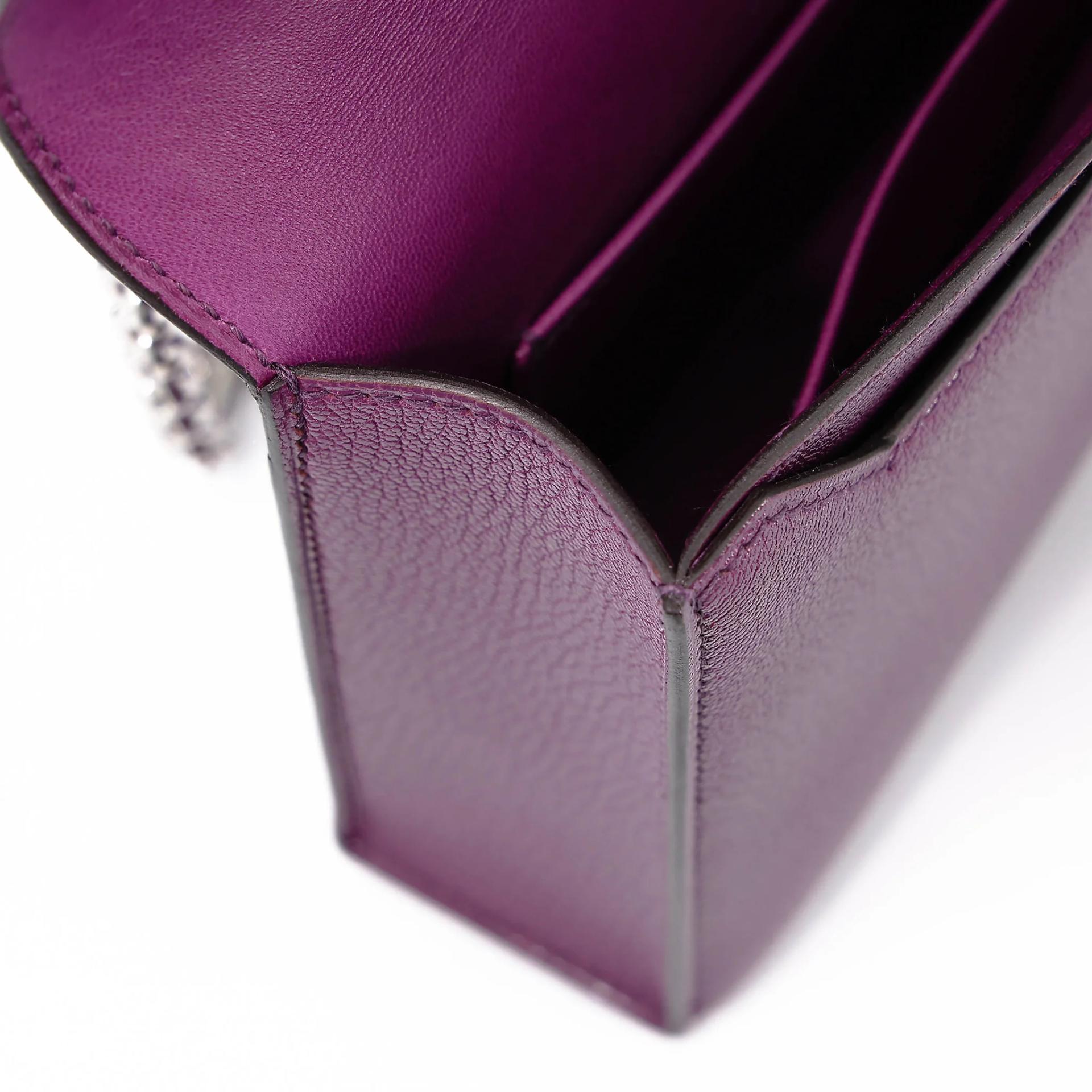 Very Good ( Rank A) HERMÈS Verrou Mini Anemone (P9) Chamkila Palladium hardware Y (2020) - 17