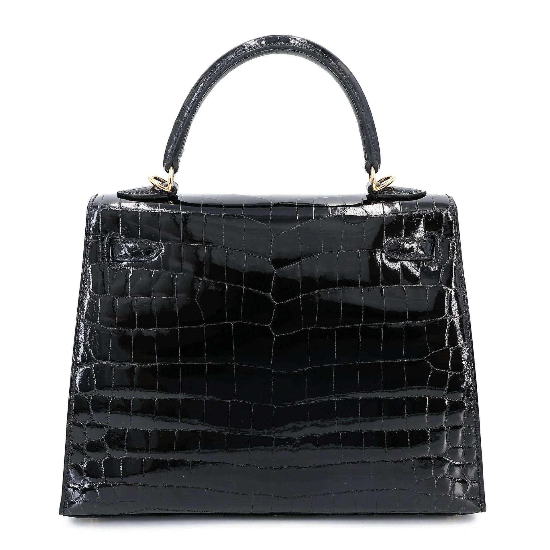 Kelly 25 Sellier Noir (89)