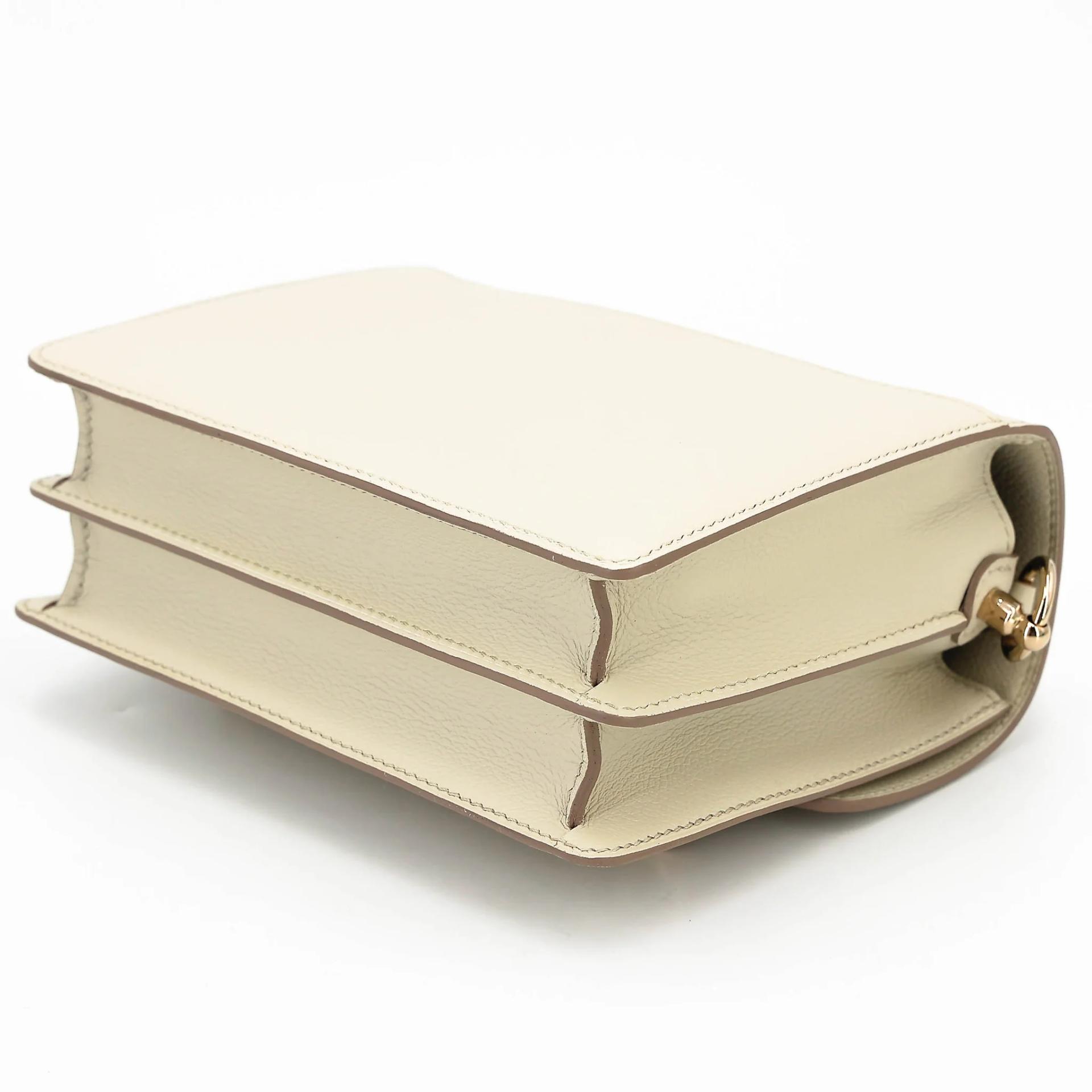 Unused ( Rank NS ) HERMÈS Roulis Mini Beton (8L) Evercolor Permabrass hardware U (2022) - 6