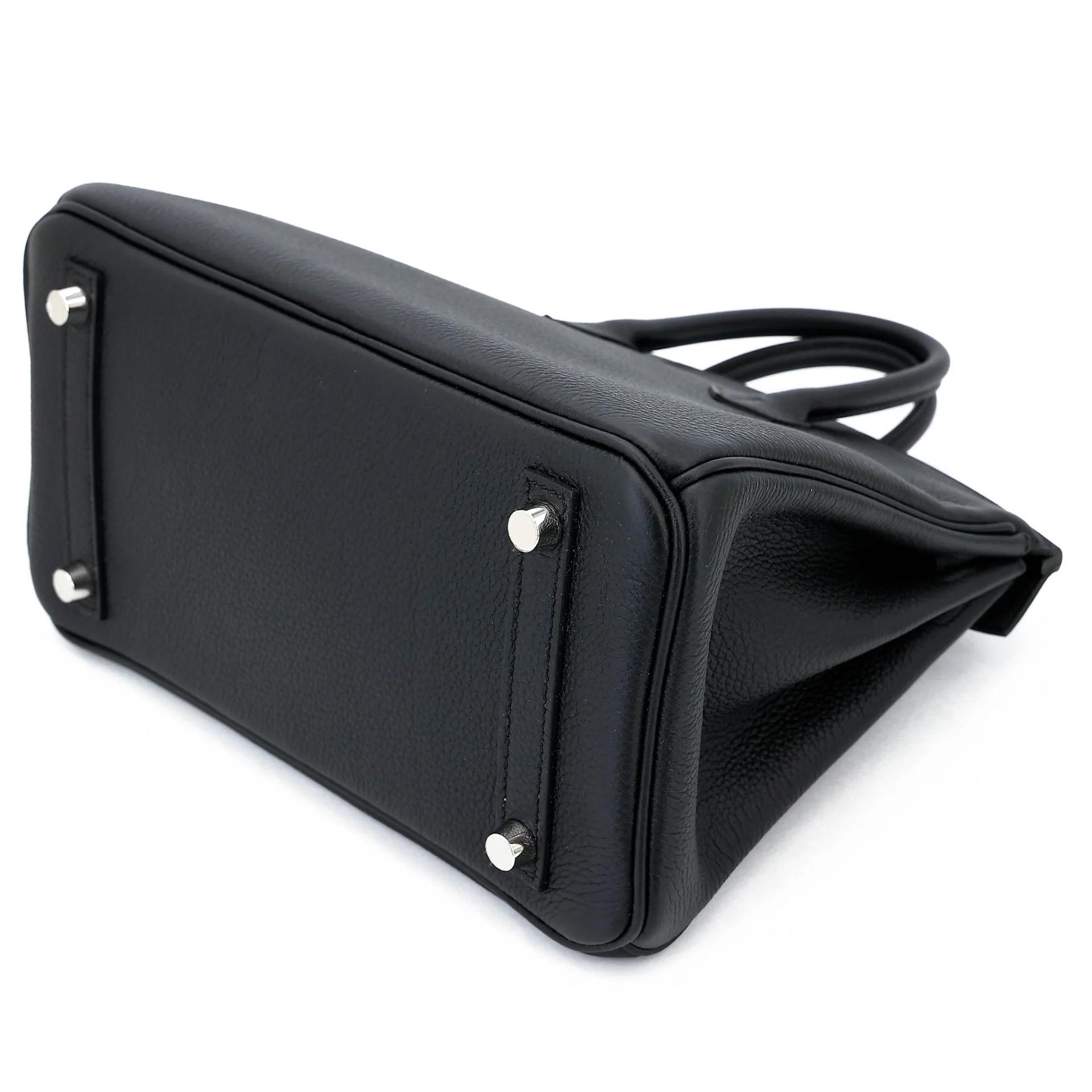 Brand New ( Rank N ) HERMÈS Birkin 25 Noir (89) Togo Palladium hardware G (2026) - 6