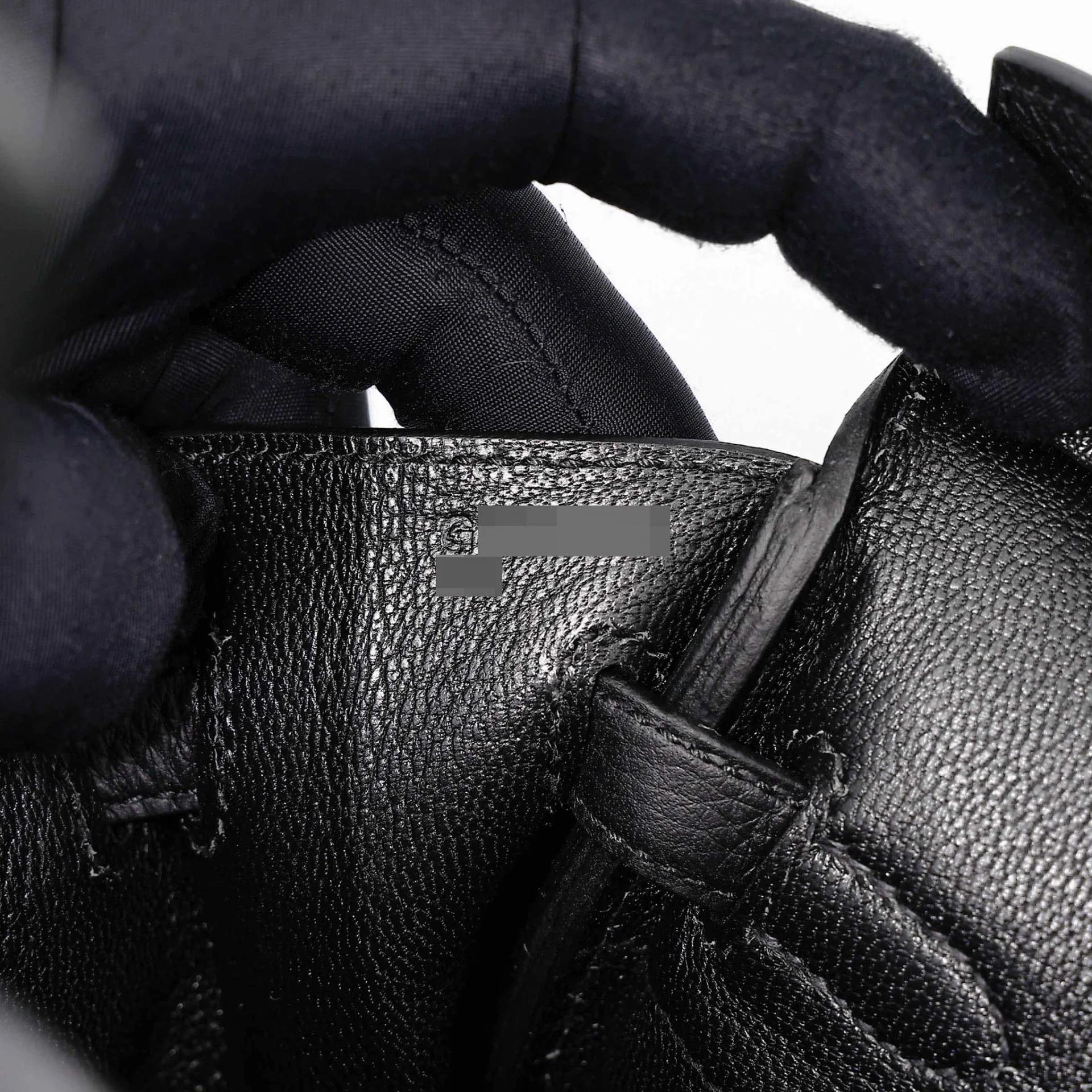 Brand New ( Rank N ) HERMÈS Birkin 25 Noir (89) Togo Palladium hardware G (2026) - 13