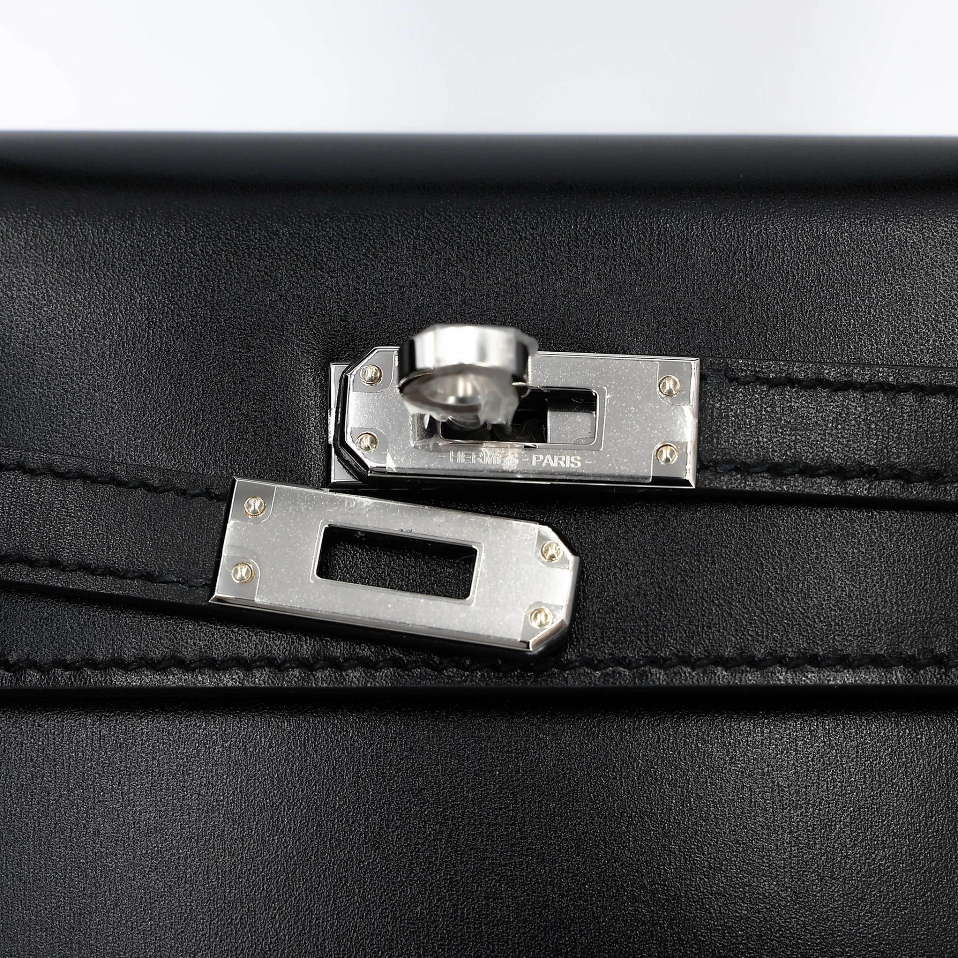 ランク A HERMÈS エルメス ミニリンディ ヴェルソ ナタ (I2) セサミ (2S) スイフト シルバー金具 B刻印 (2023) - 29