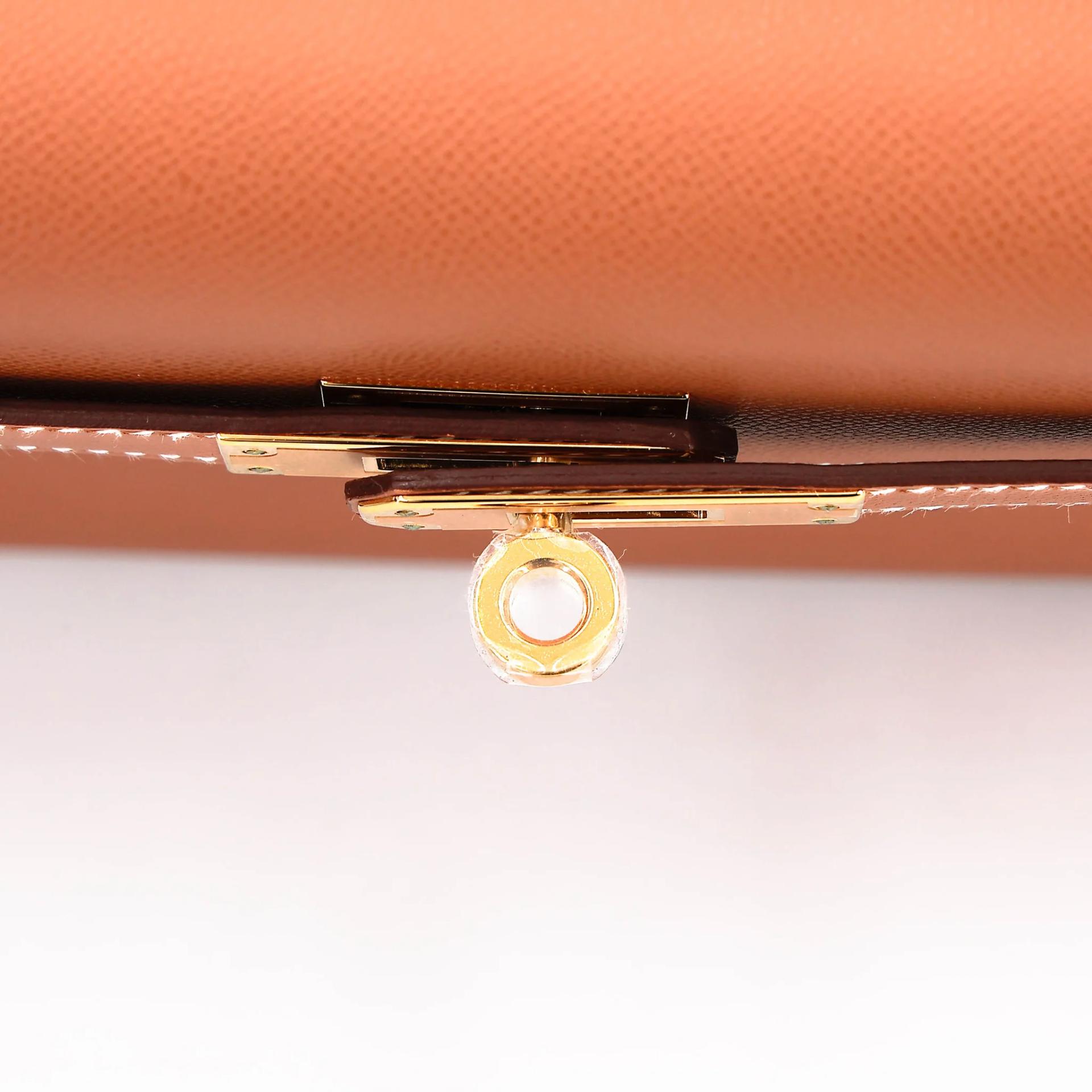 Unused ( Rank NS ) HERMÈS Kelly Elan Gold (37) Madame Gold hardware B (2023) - 9