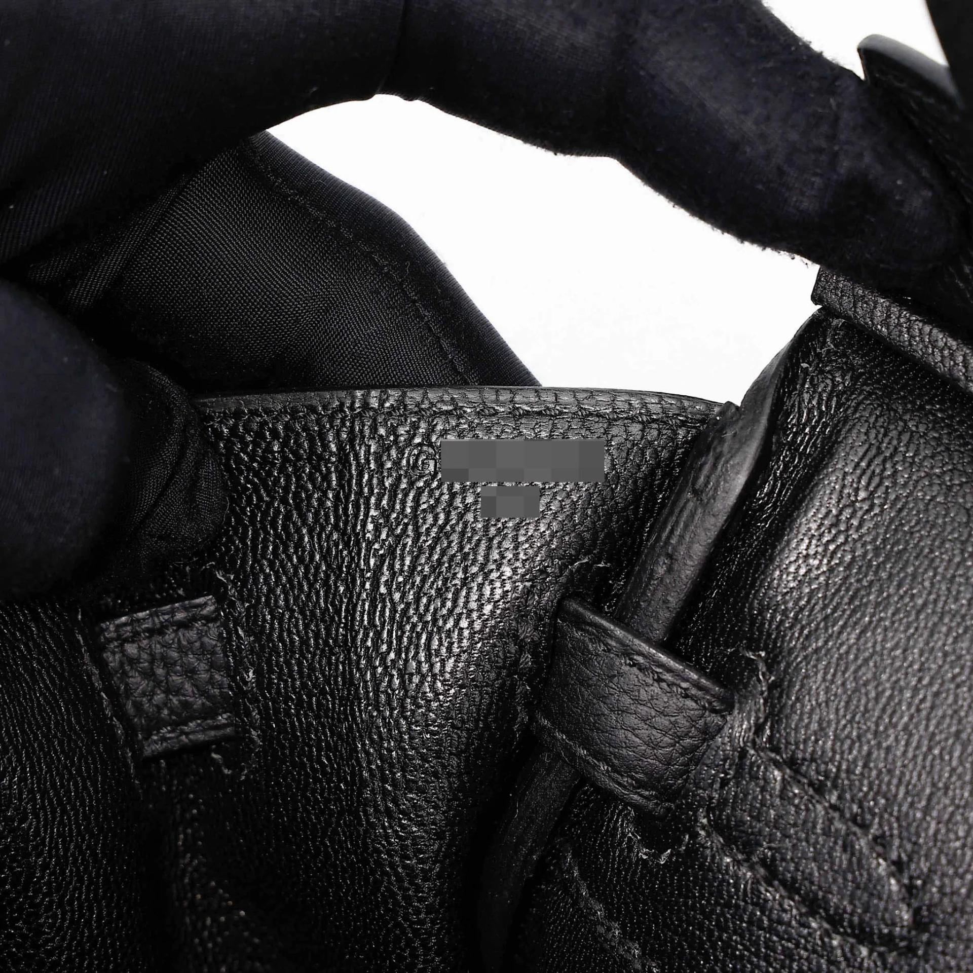 Brand New ( Rank N ) HERMÈS Birkin 25 Noir (89) Togo Palladium hardware G (2026) - 12