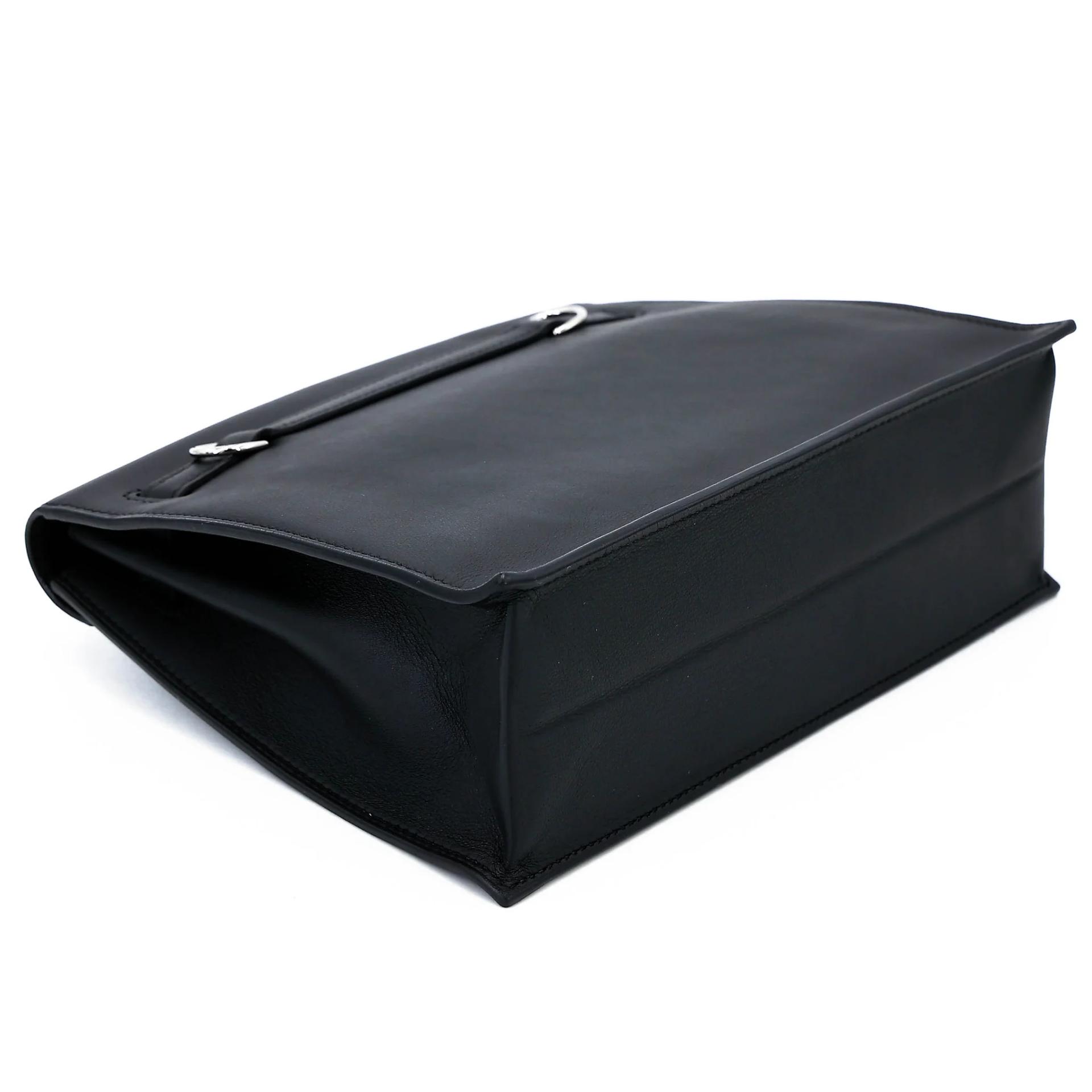 Excellent ( Rank SA ) HERMÈS Kelly Danse Noir (89) Swift Palladium hardware B (2023) - 6
