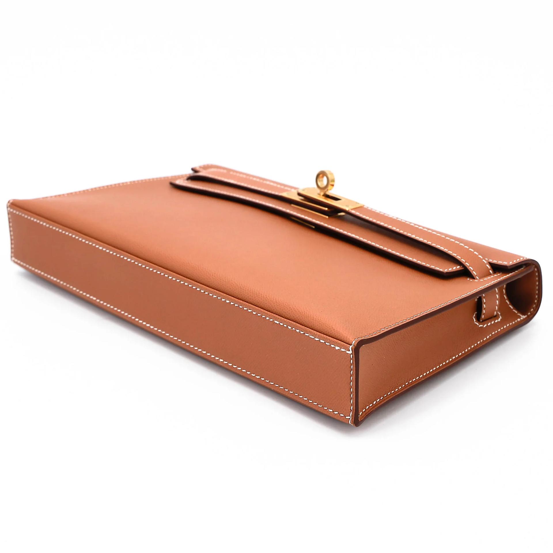 Unused ( Rank NS ) HERMÈS Kelly Elan Gold (37) Madame Gold hardware B (2023) - 4