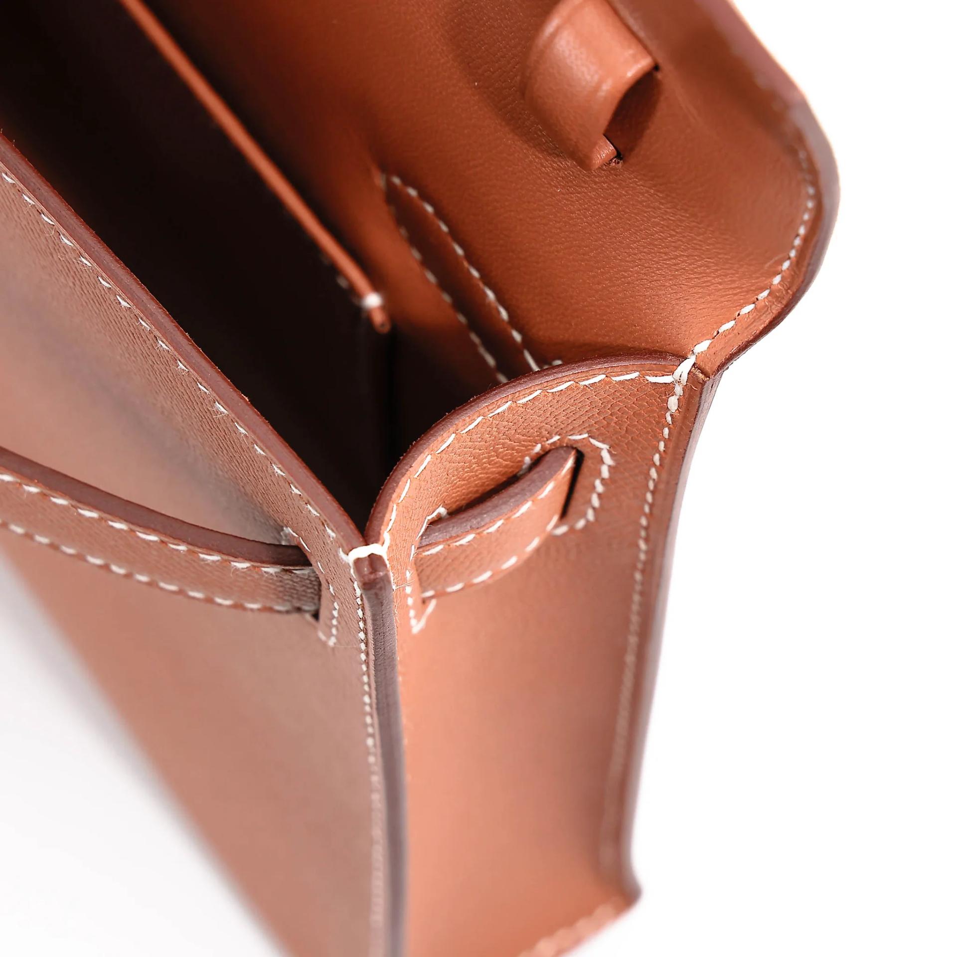 Unused ( Rank NS ) HERMÈS Kelly Elan Gold (37) Madame Gold hardware B (2023) - 15