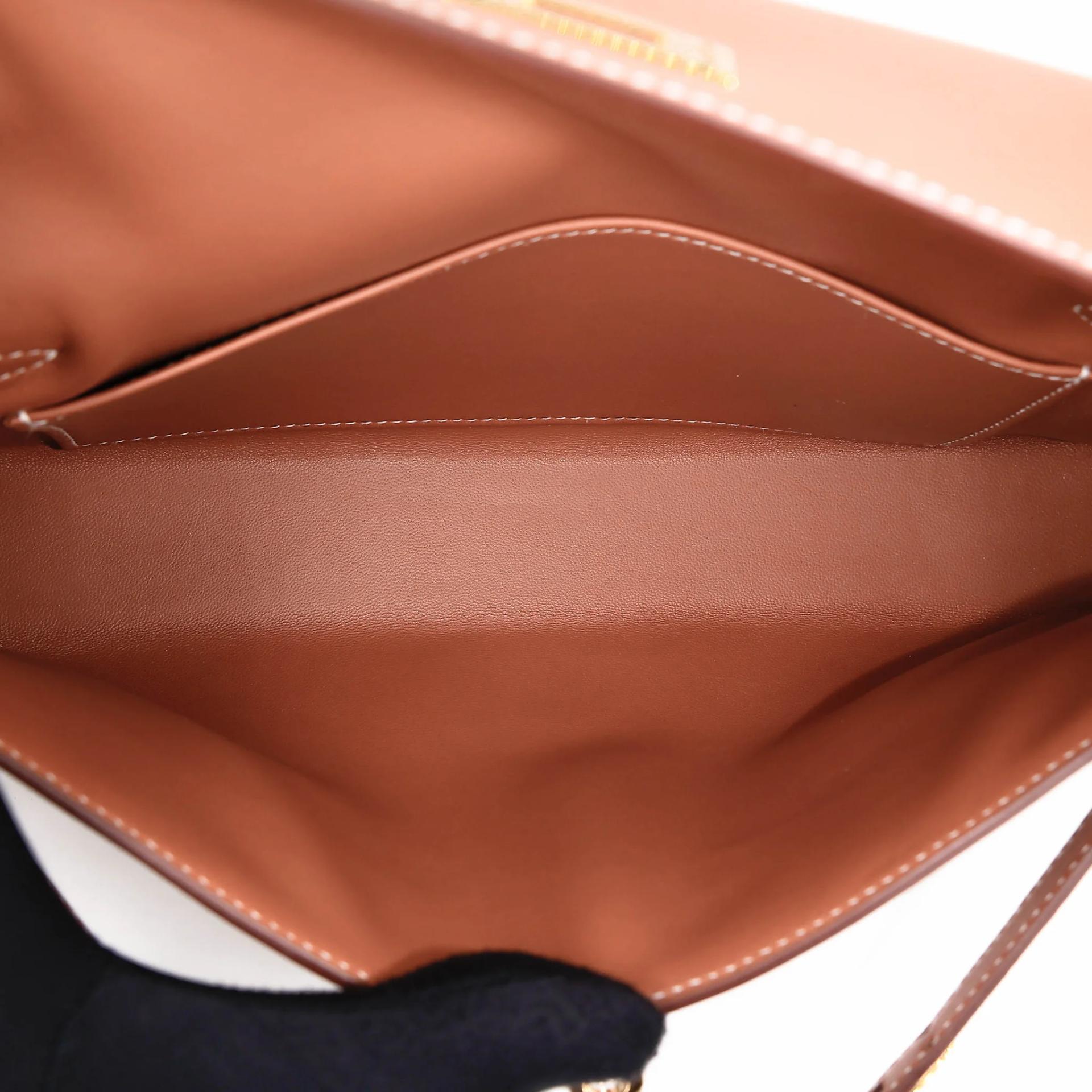 Unused ( Rank NS ) HERMÈS Kelly Elan Gold (37) Madame Gold hardware B (2023) - 17