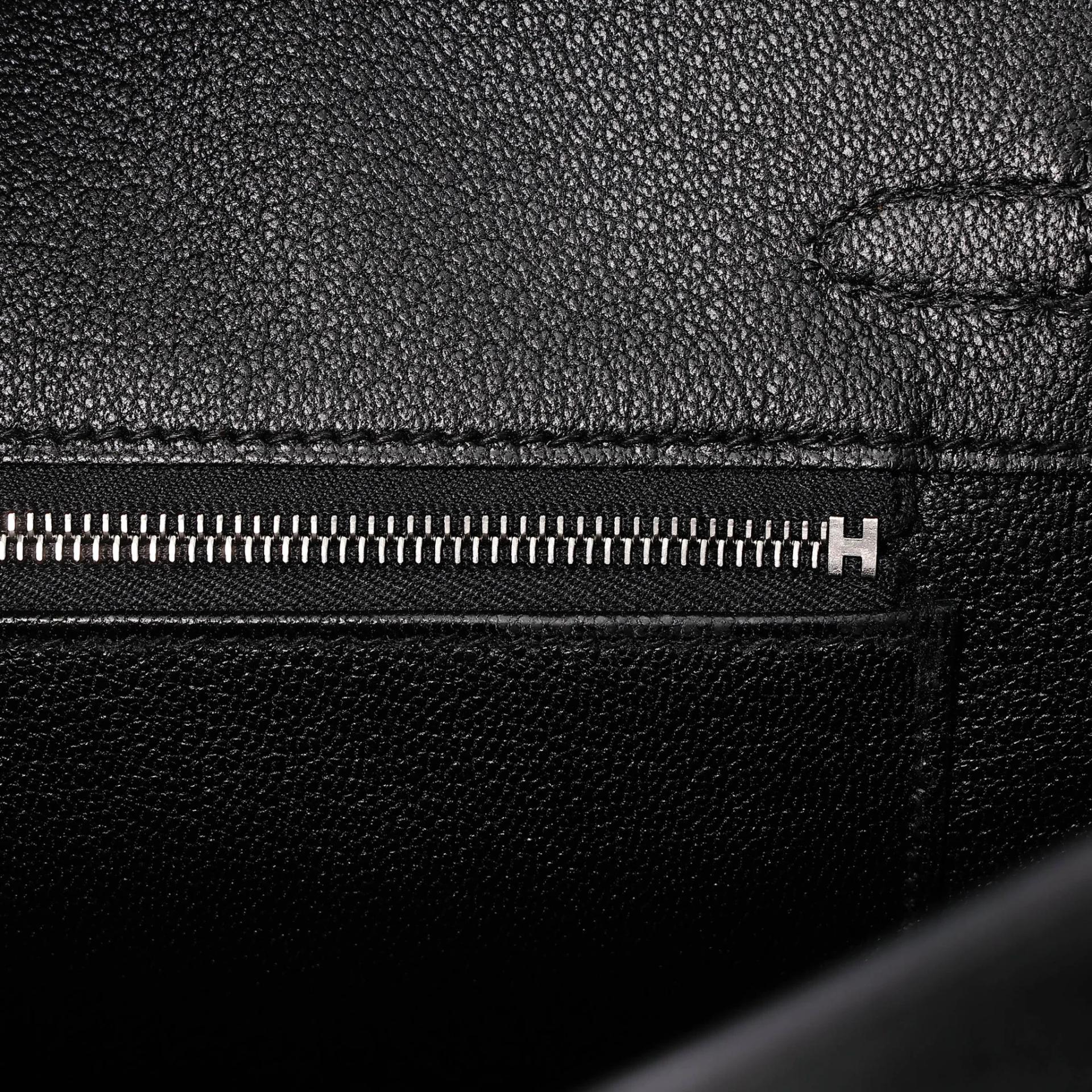 Brand New ( Rank N ) HERMÈS Birkin 25 Noir (89) Togo Palladium hardware G (2026) - 11