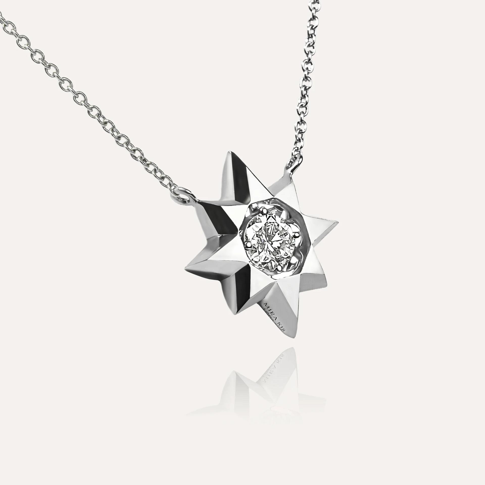 Polaris Necklace White