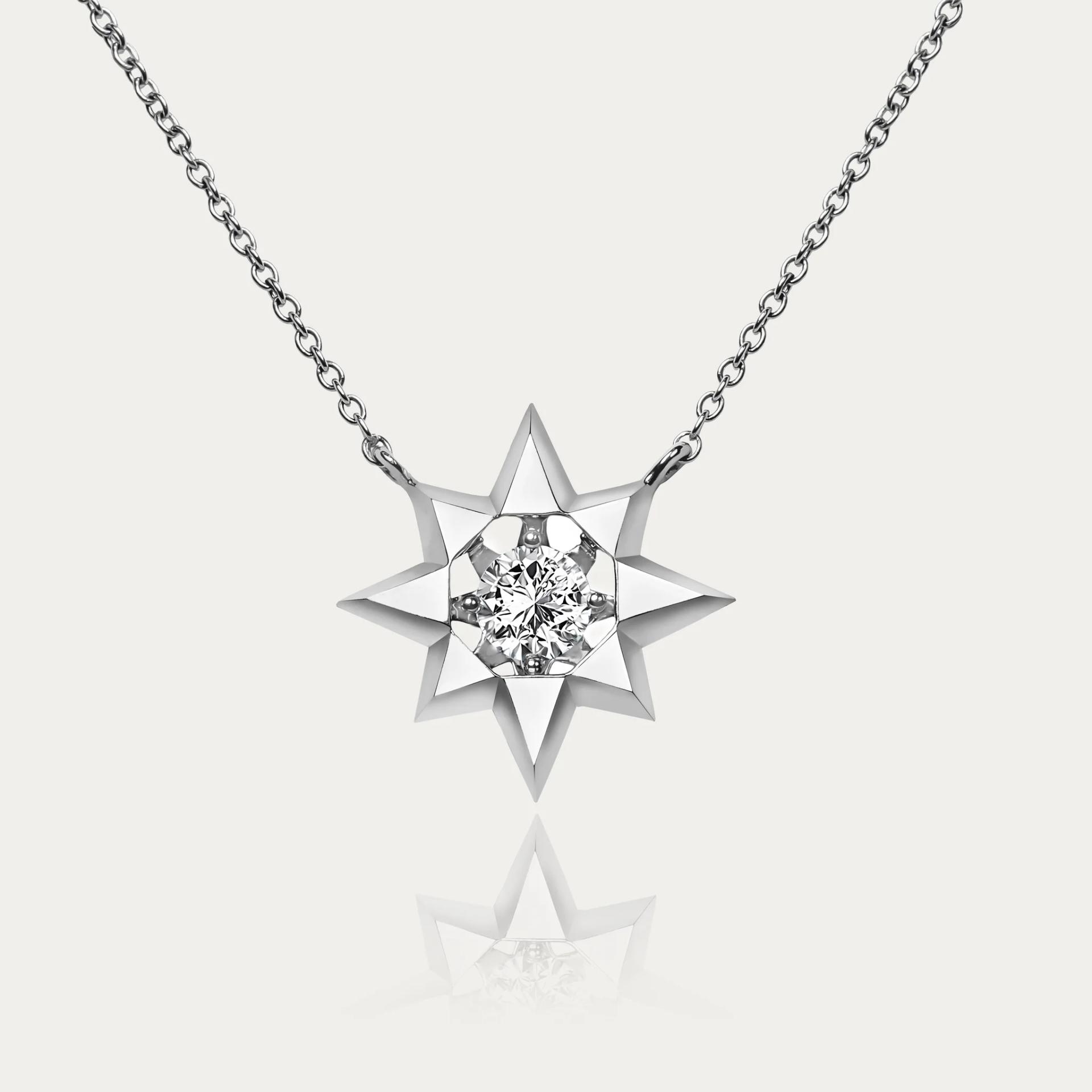 Polaris Necklace White