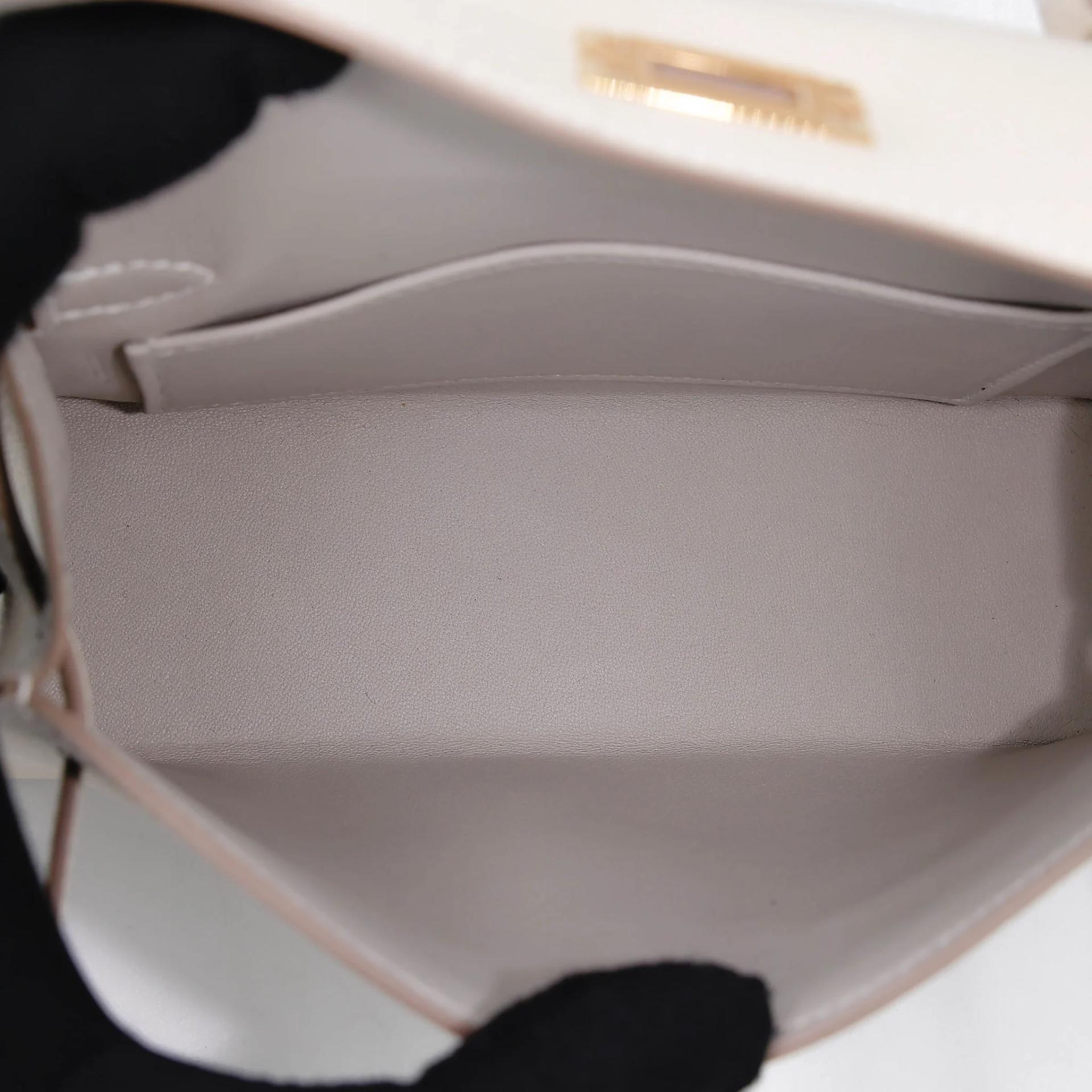 ランク N 新品 HERMÈS エルメス スペシャルオーダー ミニケリー2 HSS クレ (10) グリパール (80) エプソン ゴールド金具 G刻印 (2026) - 17