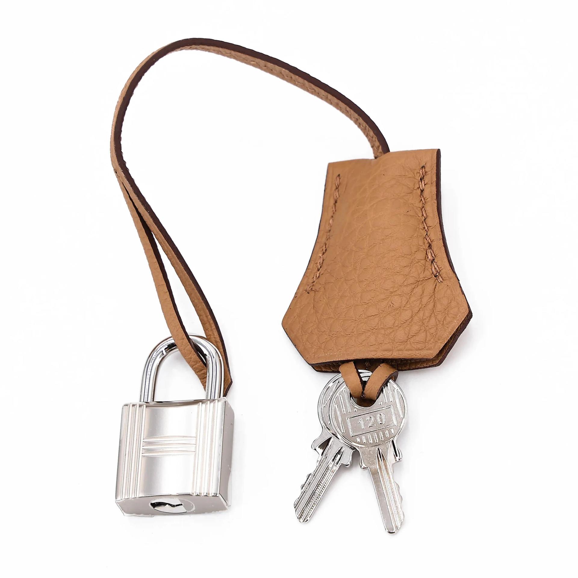 Brand New ( Rank N ) HERMÈS Birkin 25 Biscuit (4B) Togo Palladium hardware G (2026) - 17