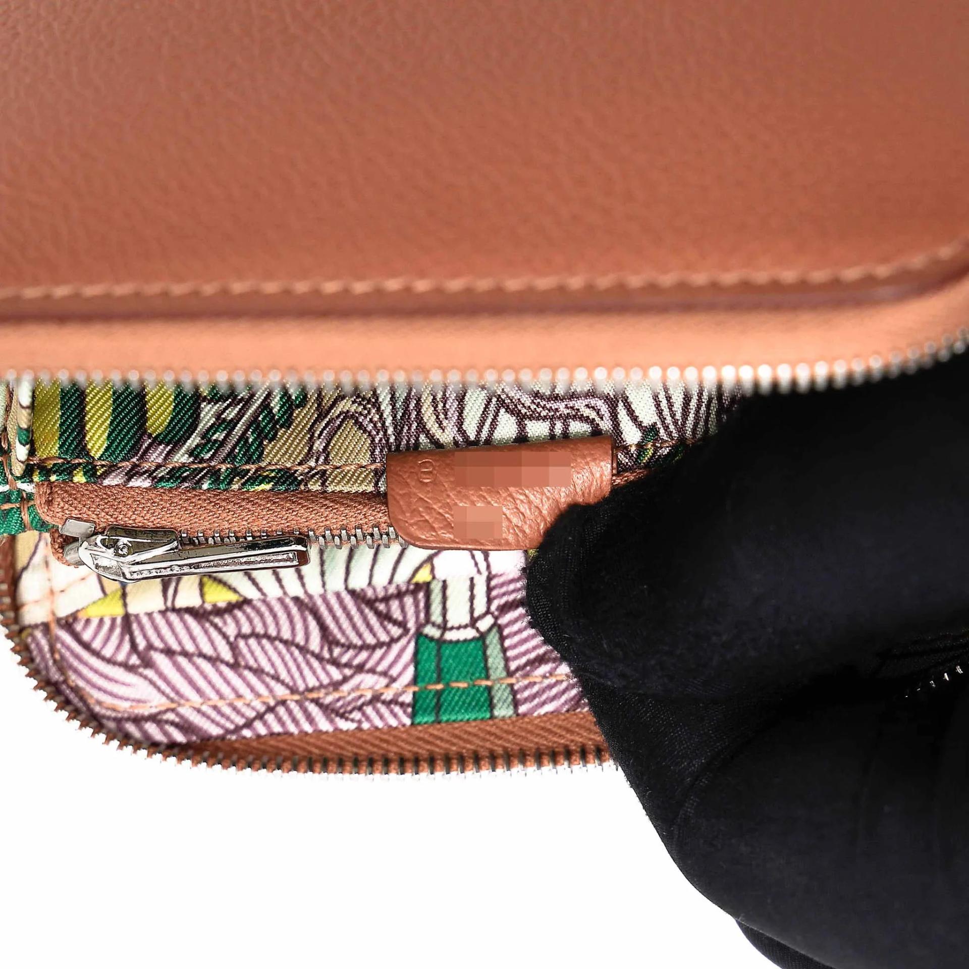 Brand New ( Rank N ) HERMÈS Azap Silk’in Compact wallet Gold (37) Evercolor Palladium hardware B (2023) - 10