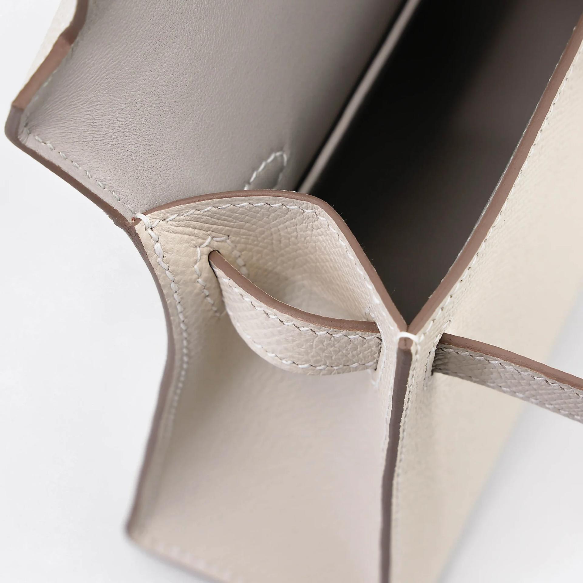ランク N 新品 HERMÈS エルメス スペシャルオーダー ミニケリー2 HSS クレ (10) グリパール (80) エプソン ゴールド金具 G刻印 (2026) - 16