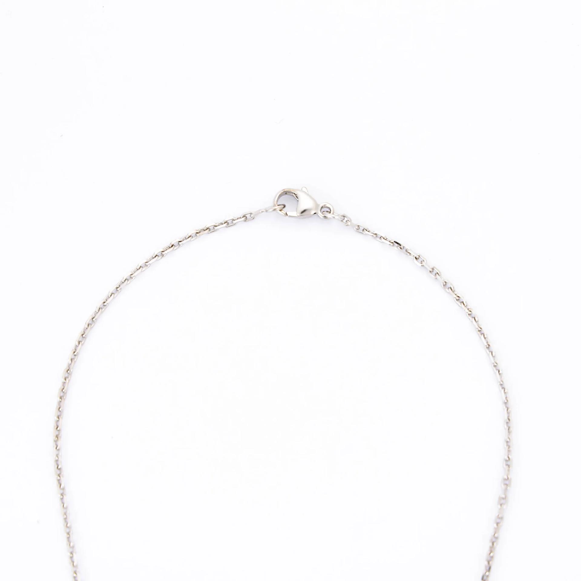 Brand New ( Rank N ) HERMÈS Mini Pop H pendant Noir (89) Palladium hardware - 7