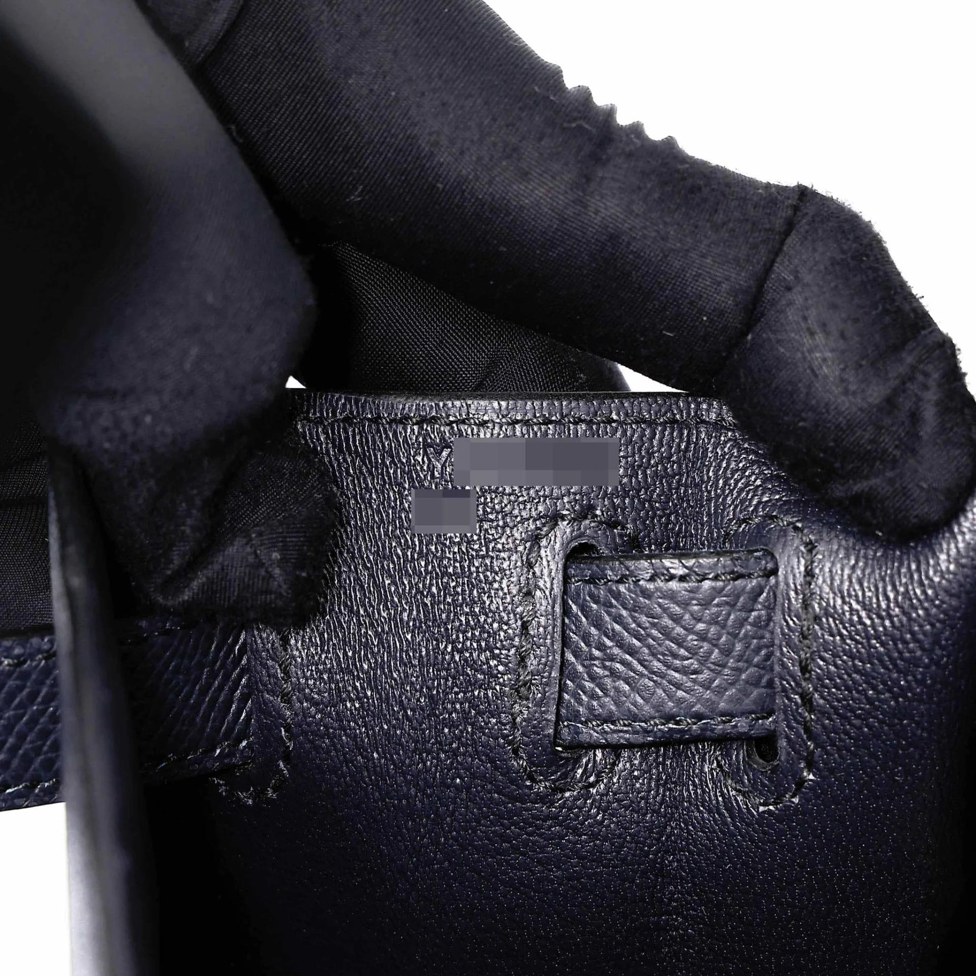 Unused ( Rank NS ) HERMÈS Kelly 28 Sellier Bleu Indigo (76) Epsom Gold hardware Y (2020) - 15