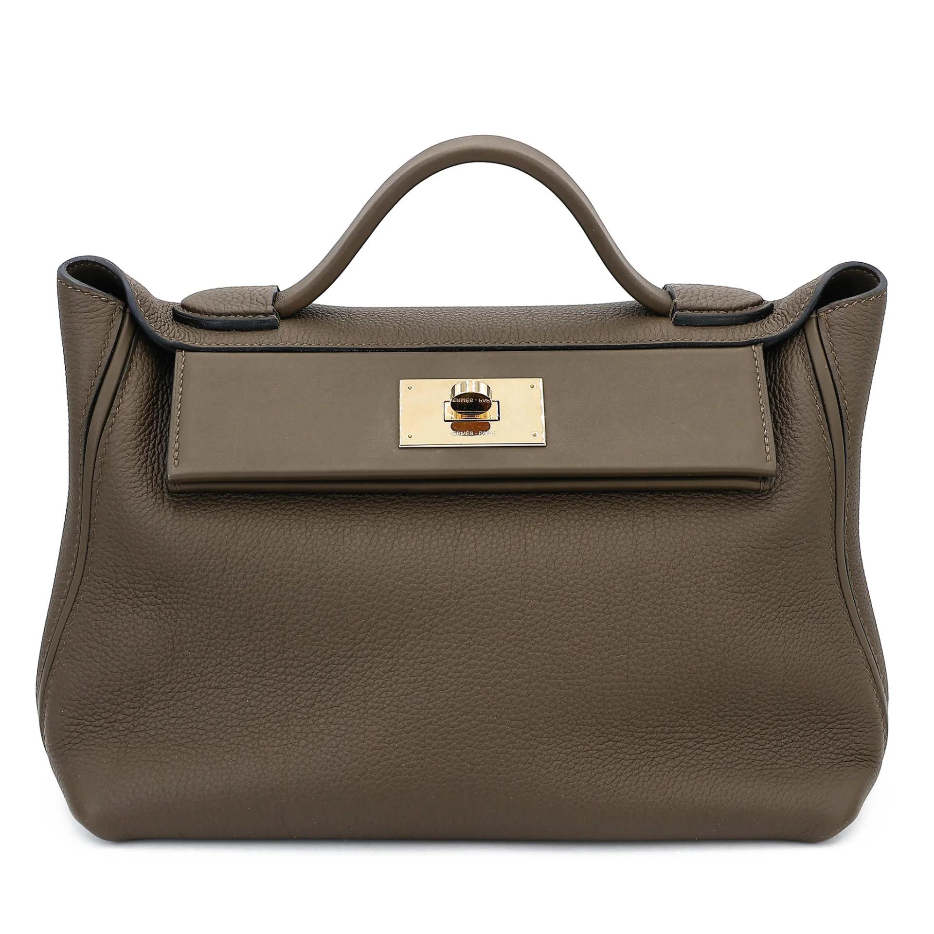 Very Good ( Rank A) HERMÈS 24/24 - 29 Vert Loden (V8) Togo Swift Palladium hardware G (2026) - 1