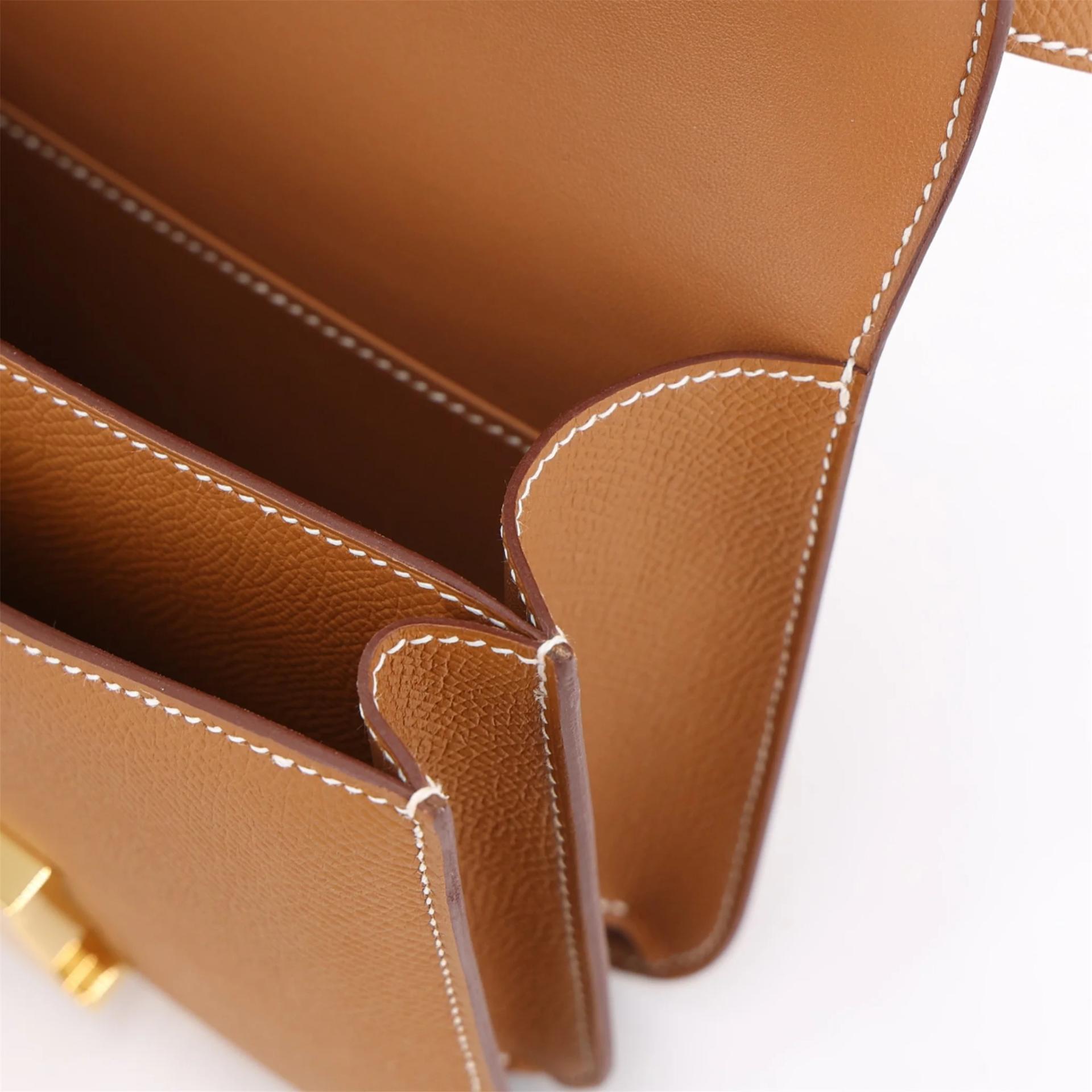 ランク N 新品 HERMÈS エルメス コンスタンス3 ミニ ゴールド (37) エプソン ゴールド金具 G刻印 (2026) - 16