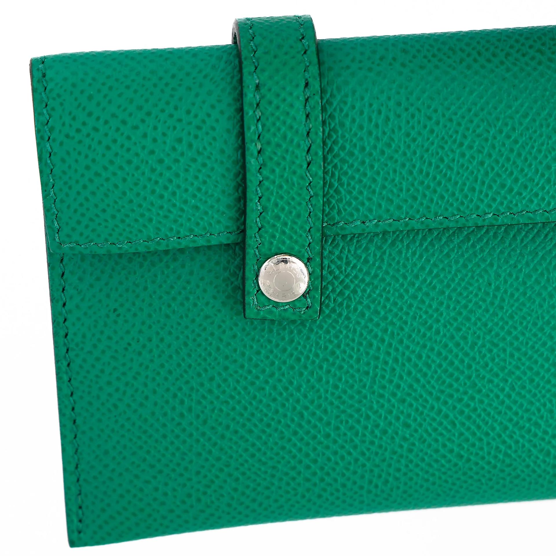 ランク NS 未使用品 HERMÈS エルメス 限定品 ケリードール ピクト ヴェールフィズ (0S) ナタ (I2) ローズテキサス (0E) ヴェールジェイド (O6) エプソン シルバー金具 B刻印 (2023) - 28