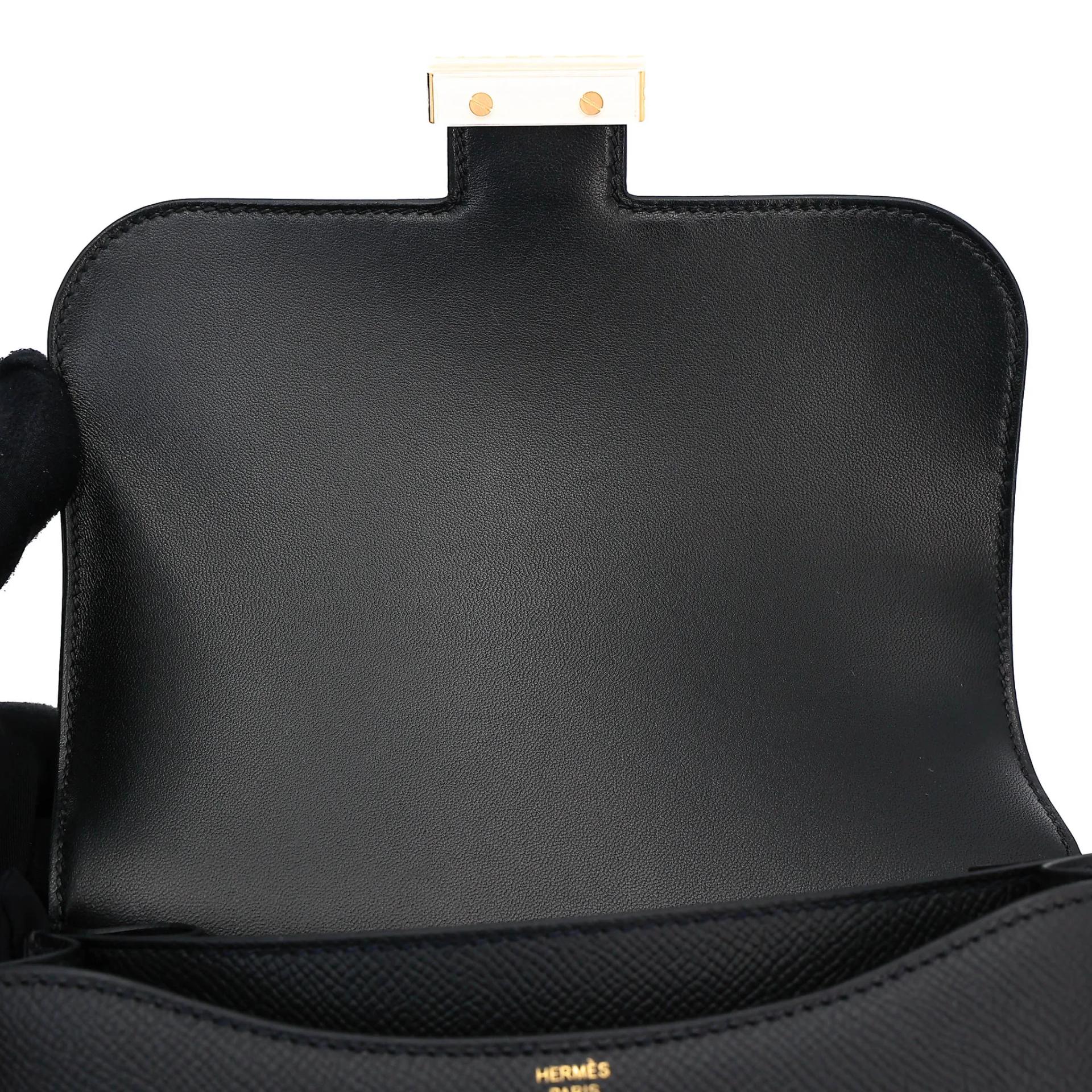 ランク N 新品 HERMÈS エルメス コンスタンス ミニ 19 ミラー ブラック (89) エプソン ゴールド金具 G刻印 (2026) - 11